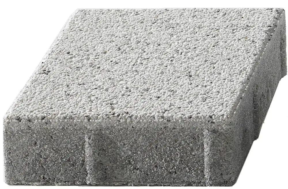 Kann Pflasterstein Quadratpflaster 20 x 20 x 6 cm weiß