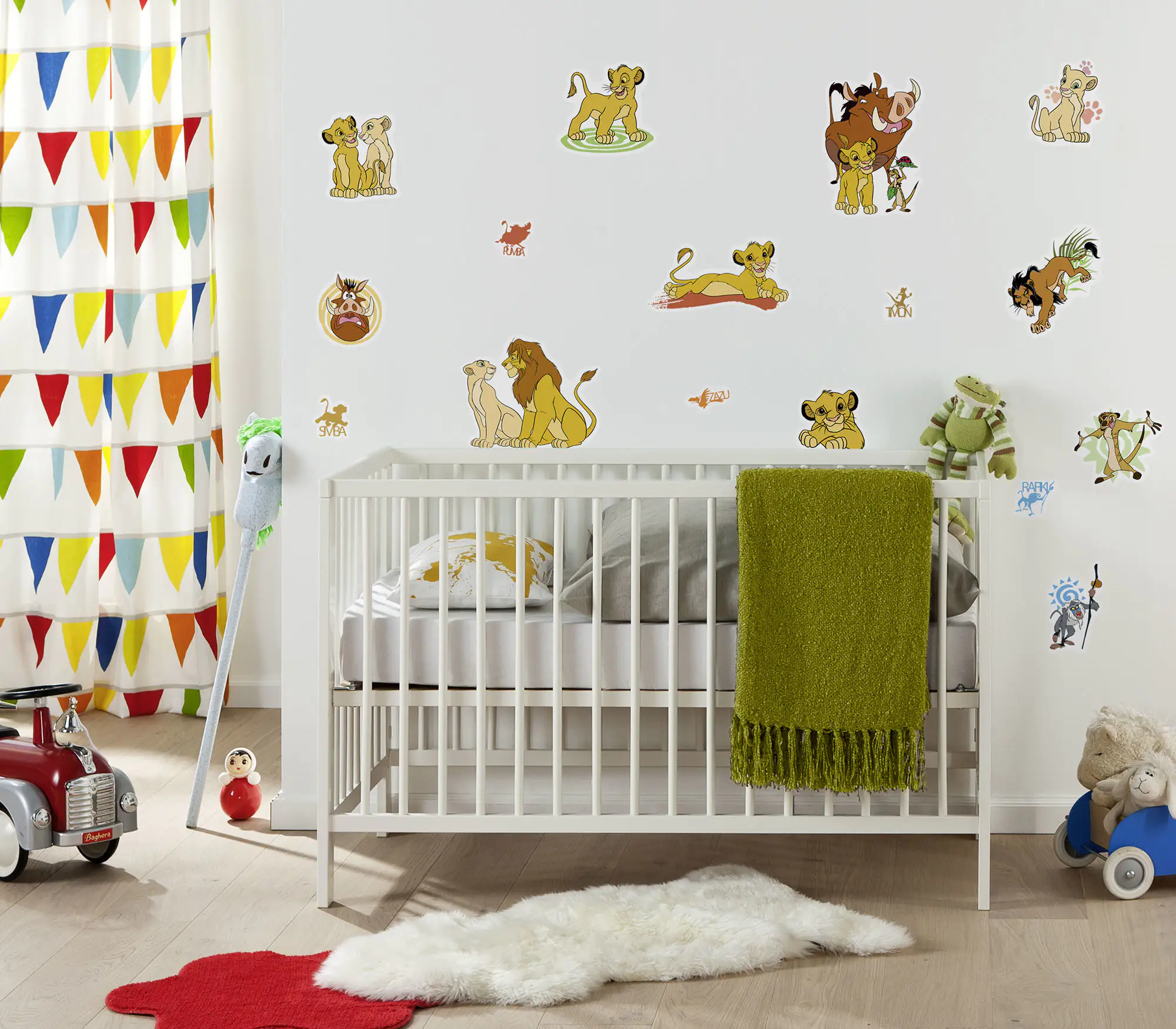 Komar Dekosticker Lion King Circle of 50 x 70 cm Komar Dekosticker Lion King Circle of 50 x 70 cm