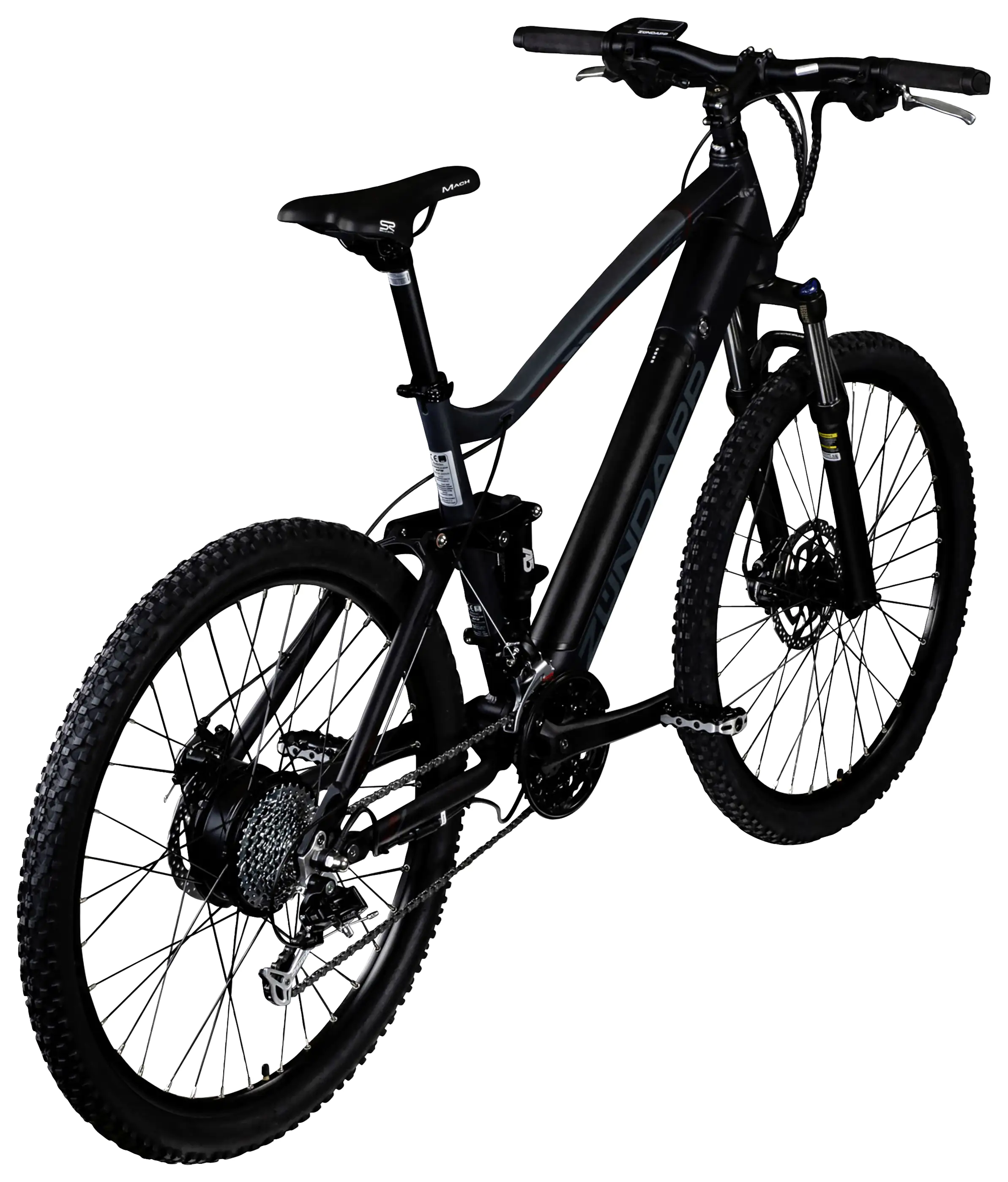 Zündapp E-Bike XFS Fully 27,5 Zoll 27-Gang 504 Wh schwarz rot