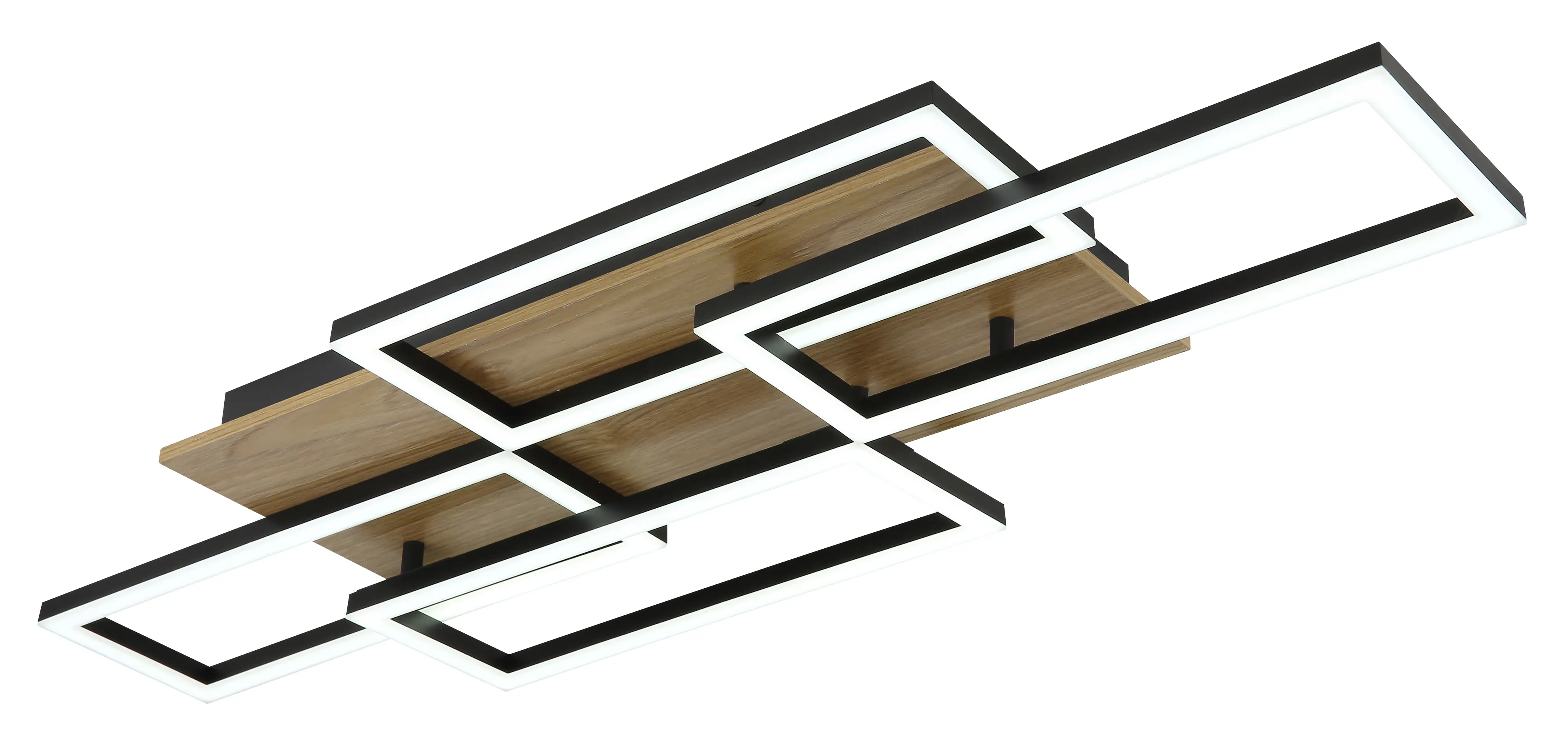 Globo Deckenleuchte Jeffry 87,5 x 32,5 cm schwarz CCT