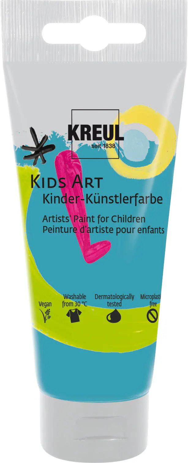 Kreul Kids Art Kinder-Künstlerfarbe türkis 75 ml