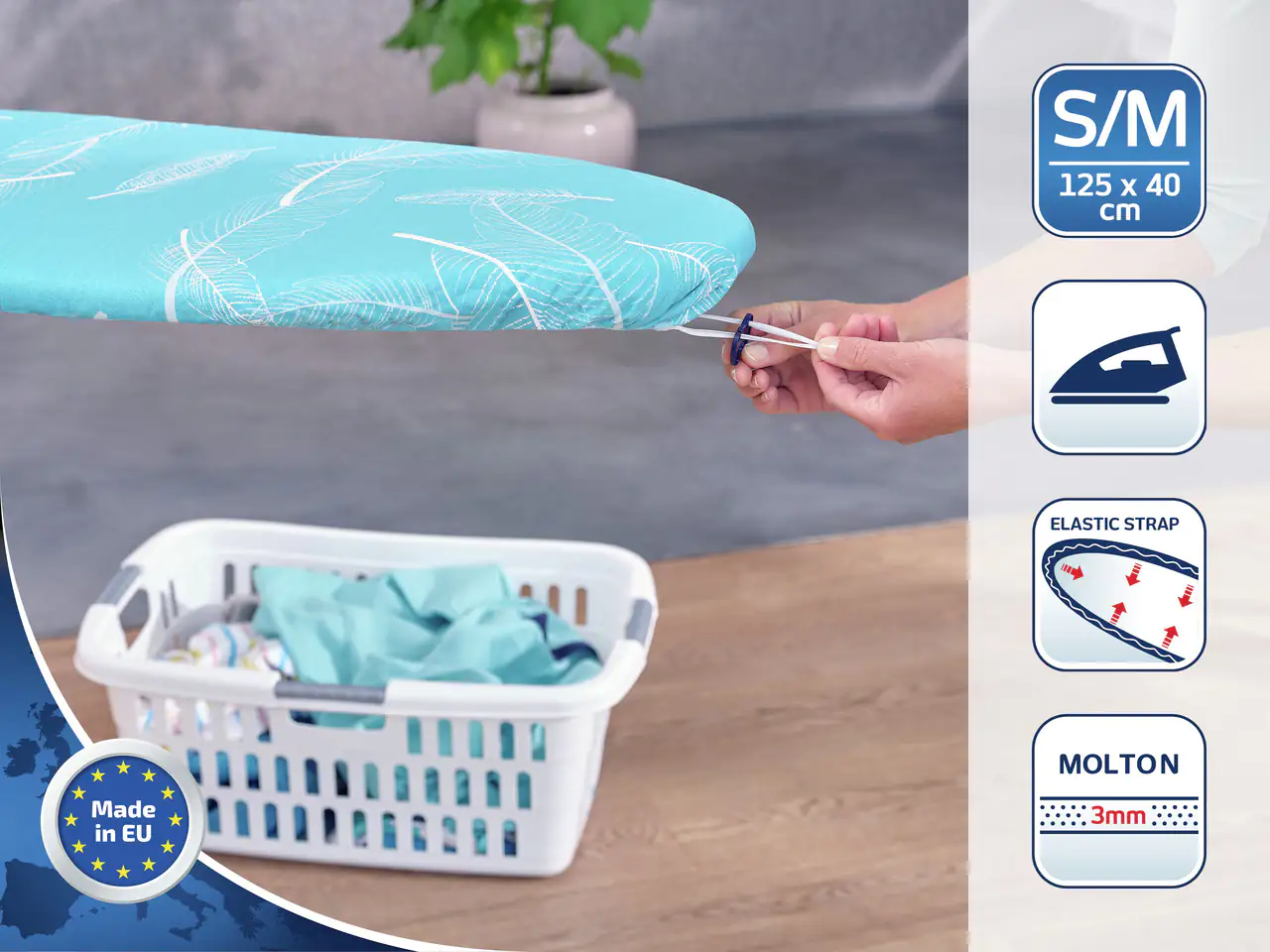 Leifheit Bügelbrettbezug Thermo Reflect S/M Leifheit Bügelbrettbezug Thermo Reflect S/M