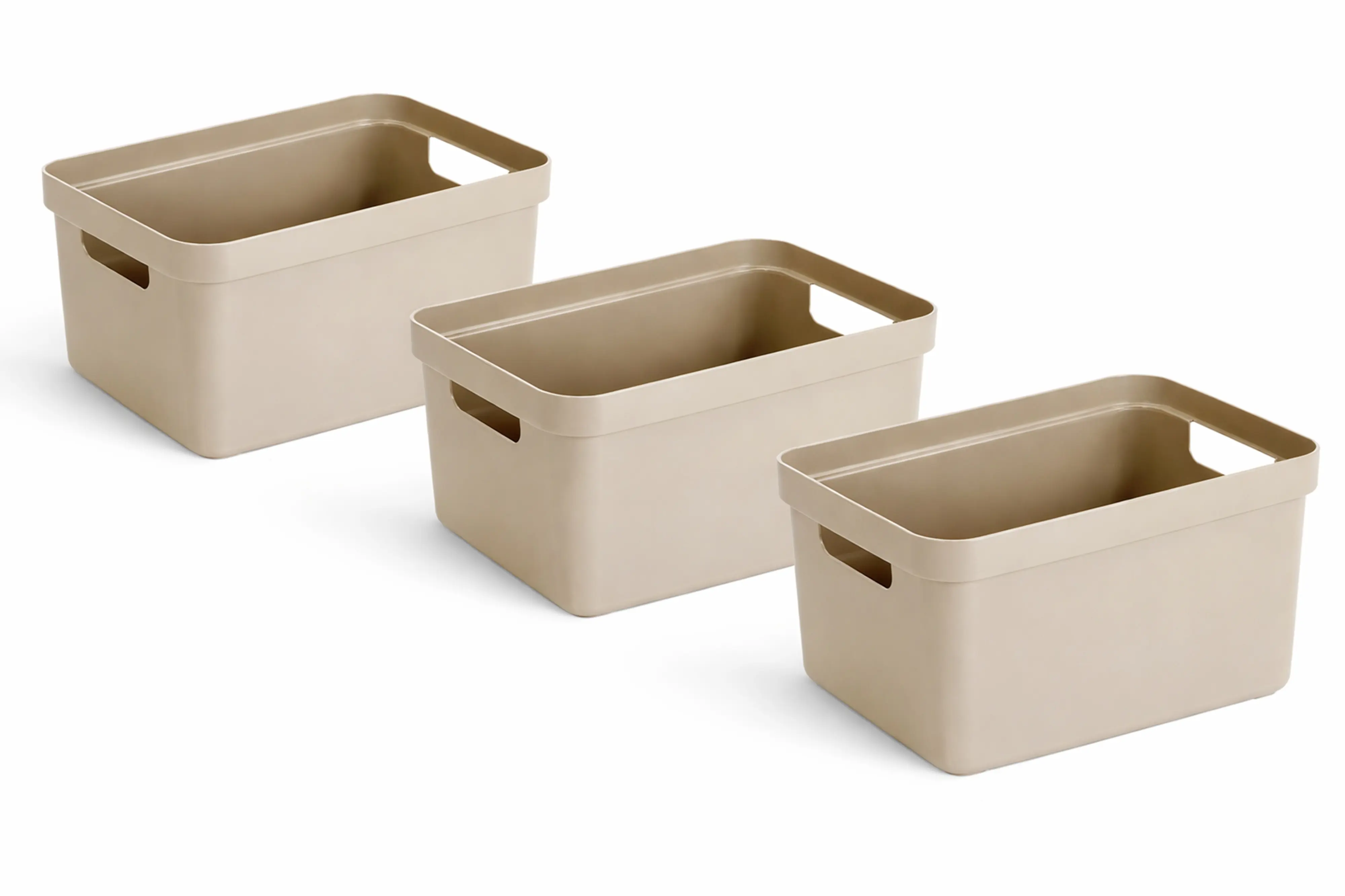 Sunware Aufbewahrungsbox Sigma Home 5L beige 3er Set