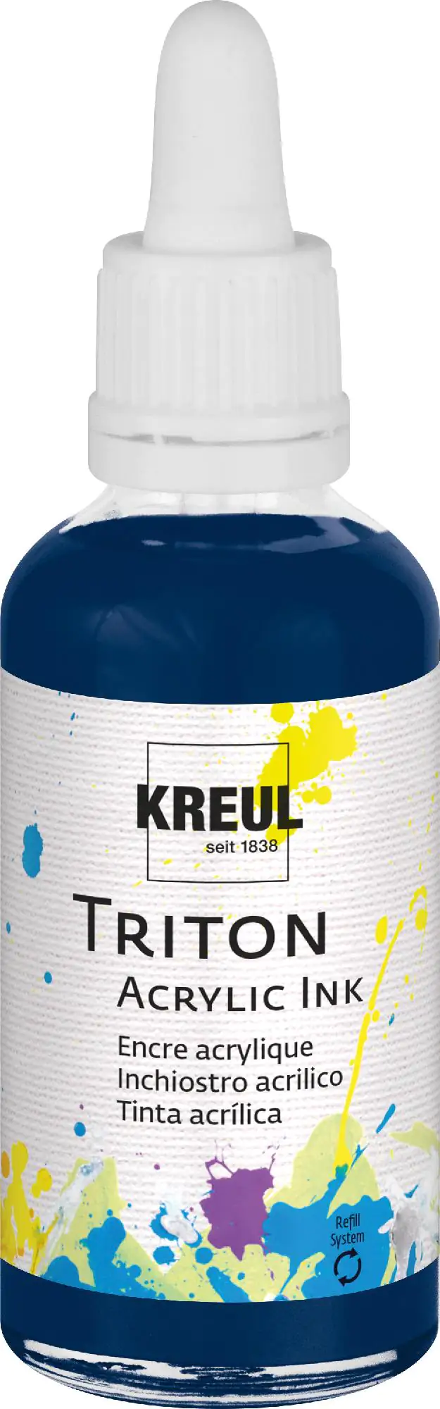 Kreul Triton Acrylic Ink dunkelblau 50 ml Kreul Triton Acrylic Ink dunkelblau 50 ml