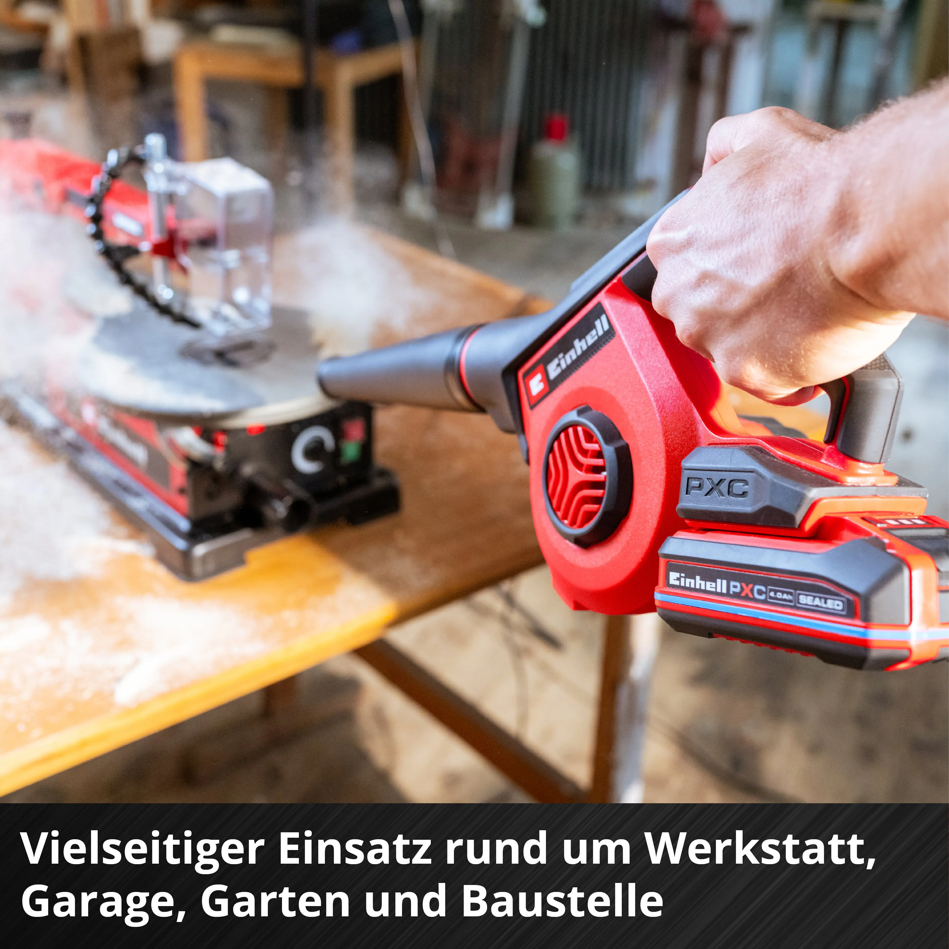 Einhell Expert Akku-Bläser TE-CB 18/270 Li Solo
