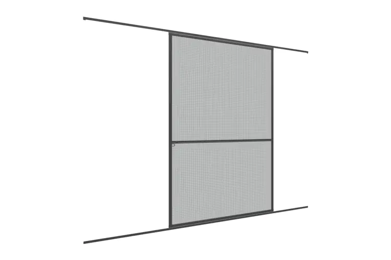 9003117315167_3 Primaster Fliegenschutz-Schiebetür 120 x 240 cm anthrazit/anthrazit kürzbar