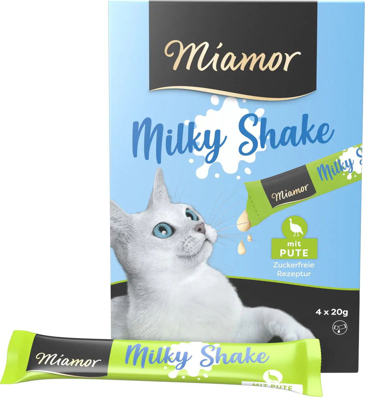 Miamor Katzensanck Milky Shake Pute 4 x 20 g Miamor Katzensanck Milky Shake Pute 4 x 20 g