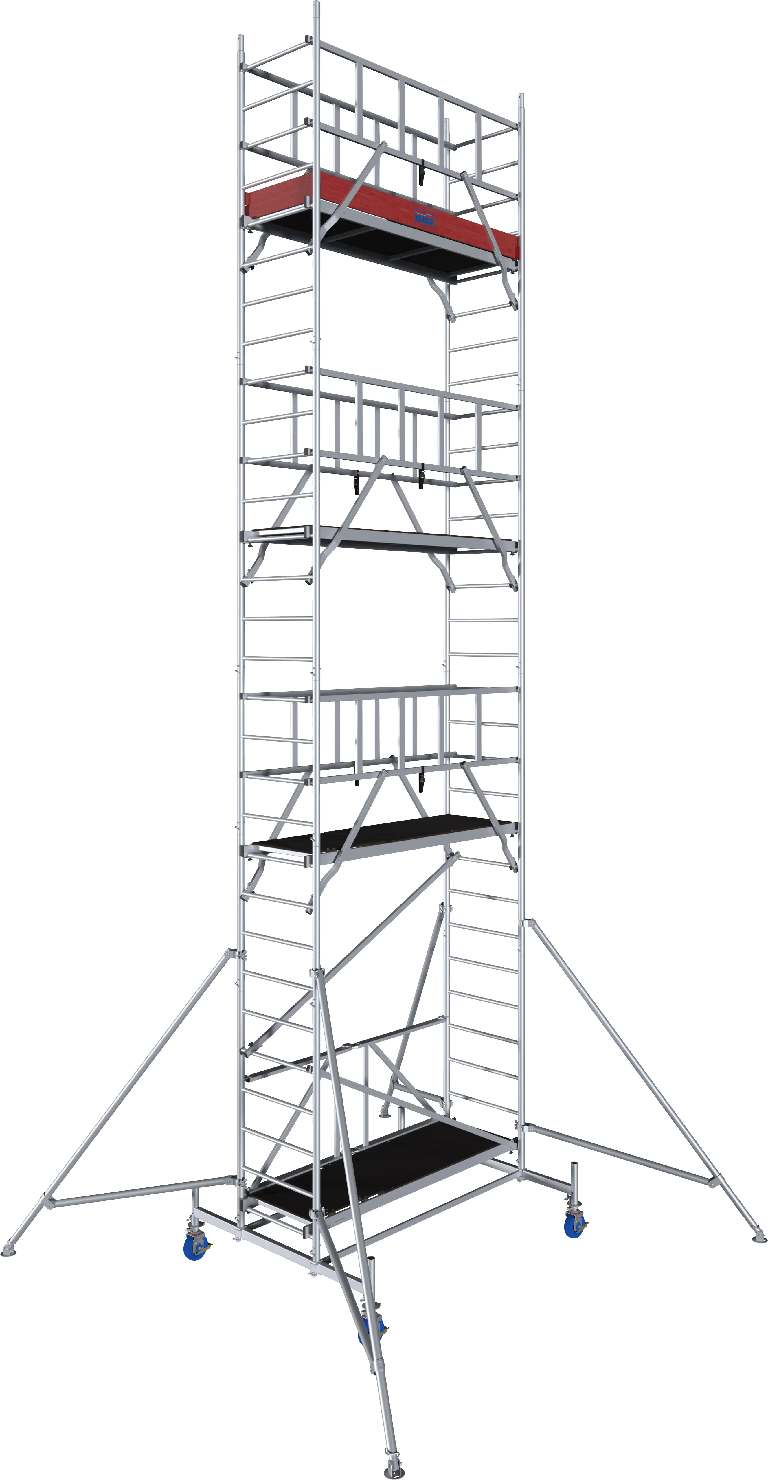Krause Faltgerüst MONTO ProTec XS Aluminium 8,80 m 
