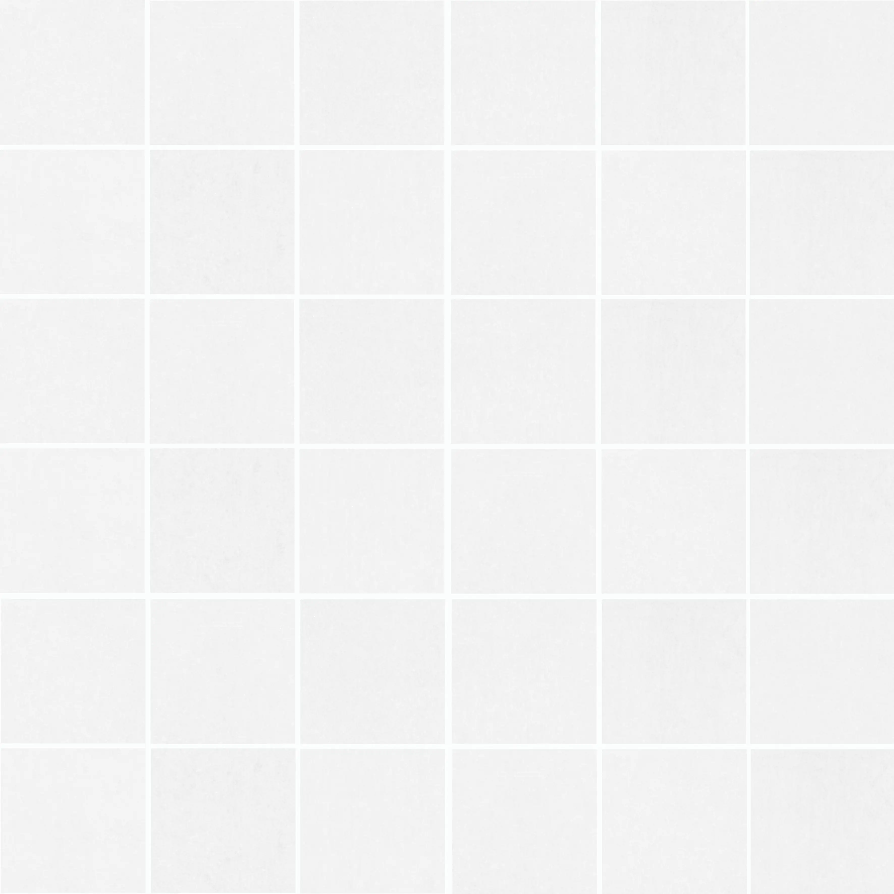 Mosaikfliese Metal White 30 x 30 cm weiß Steinmaß: ca. 5,0 x 5,0 cm