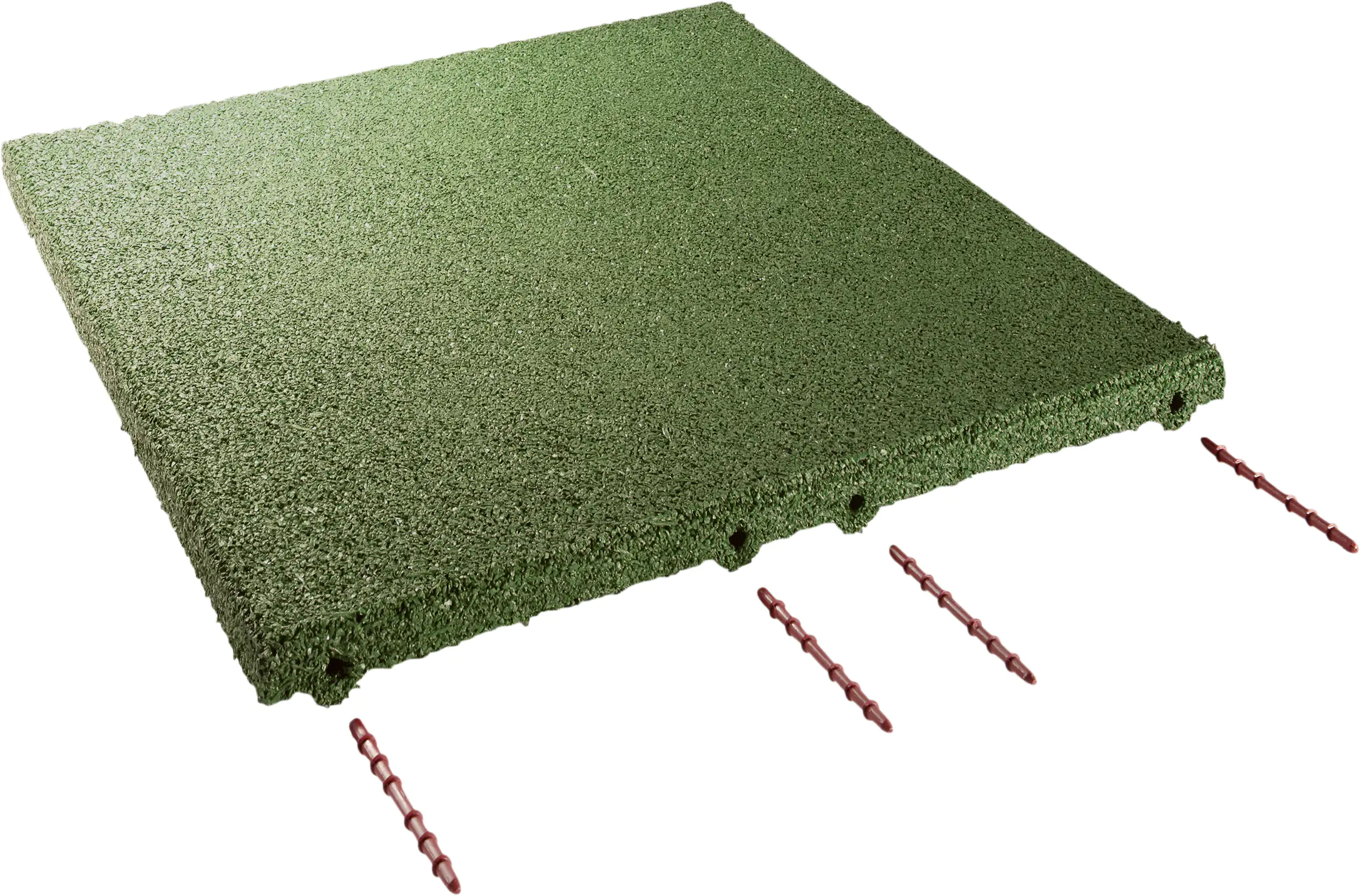 Fallschutzplatte 50 x 50 x 3 cm grün