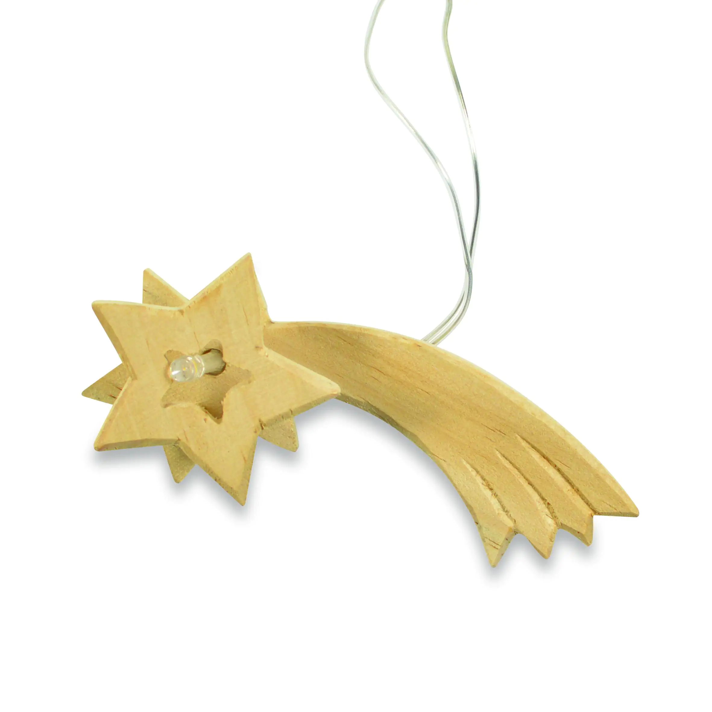 Riffelmacher Krippenzubehör Komet für Krippenstall mit LED 10,5 cm