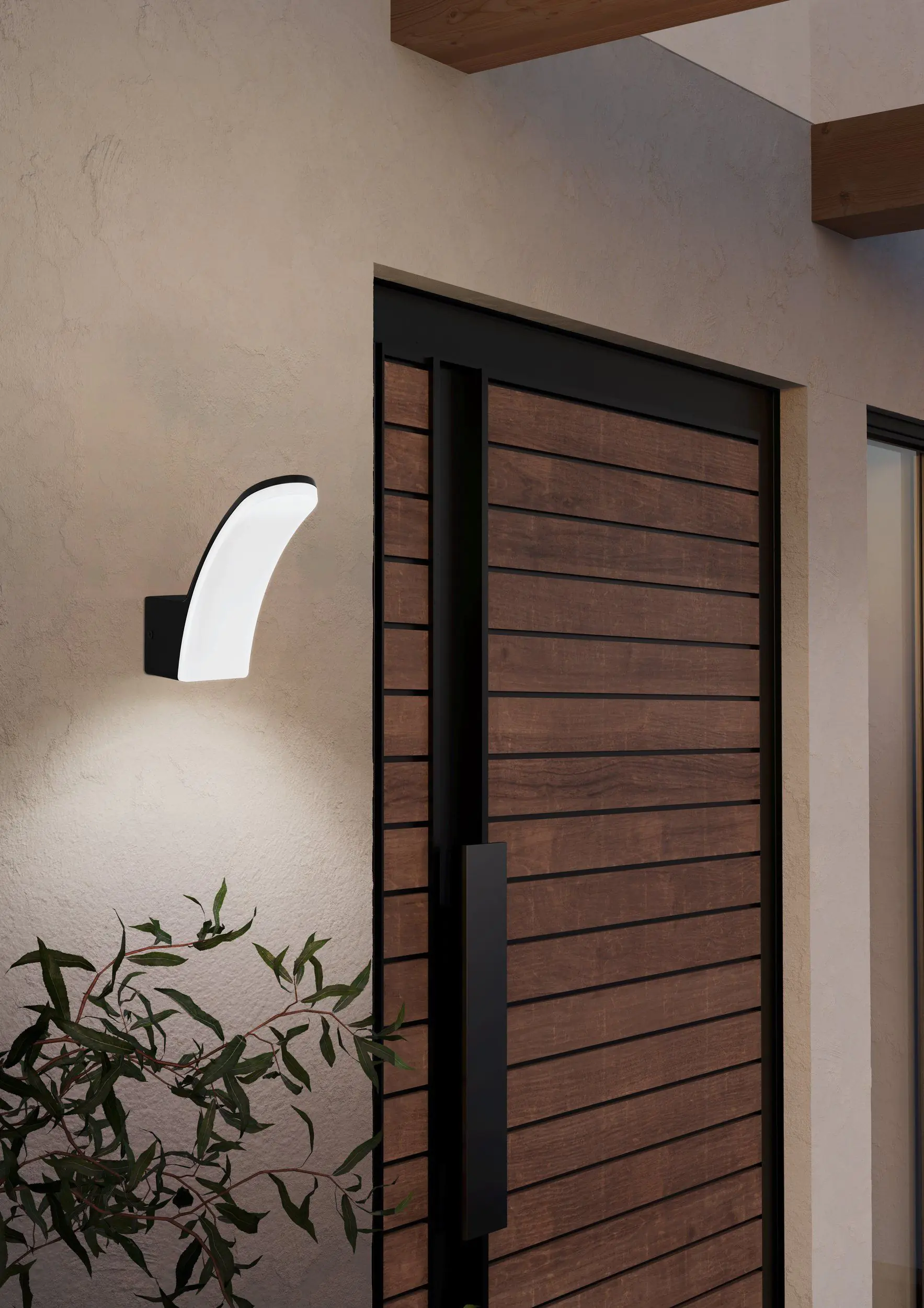 Eglo LED Außenwandleuchte Laconella-E 11,5W, Kunststoff, schwarz