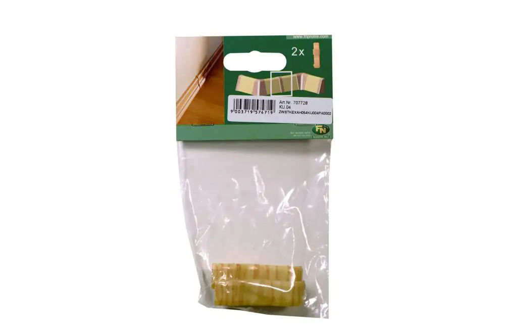 Zwischenstück Kunststoffleiste KU.04 Ahorn hell