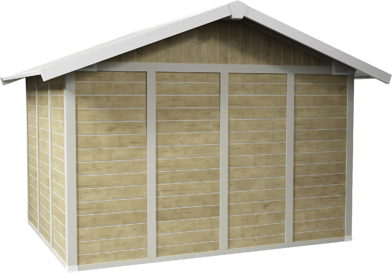 Grosfillex Gartenhaus Deco H 7,5 370 x 298 cm (inkl. Dachüberstand) Grosfillex Gartenhaus Deco H 7,5 370 x 298 cm (inkl. Dachüberstand)