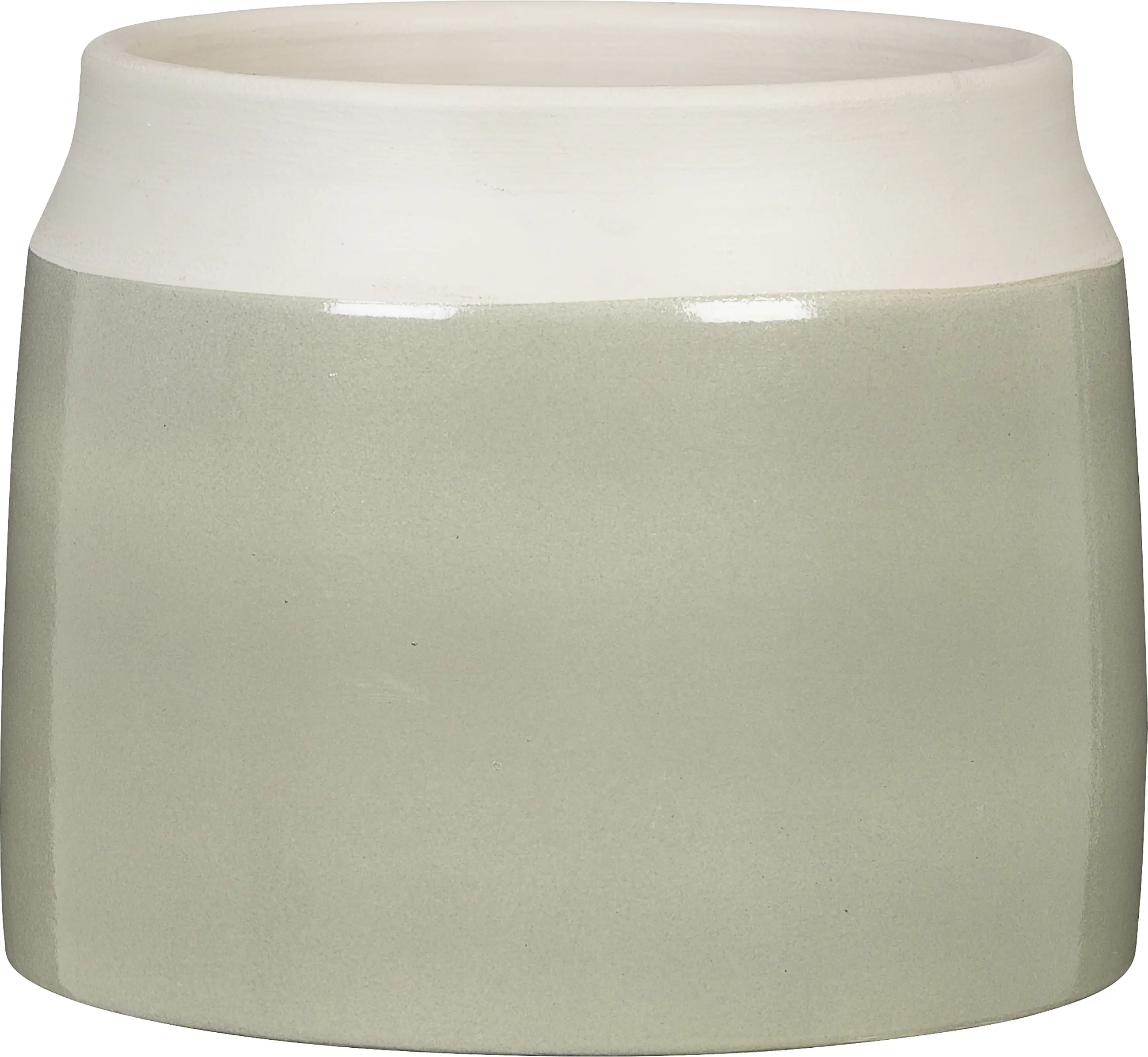 Scheurich Übertopf Serie Verde 717 Keramik grün-beige Ø 22 x 21 cm