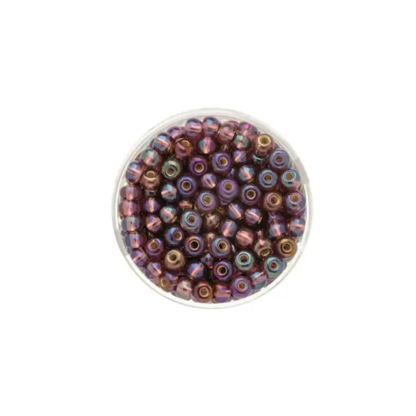 Glorex Rocailles Perlen 4,5 mm 17 g amethyst