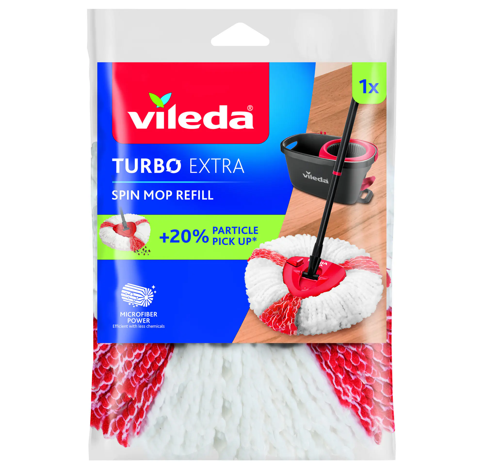 Vileda Ersatzkopf für Wischmop Turbo