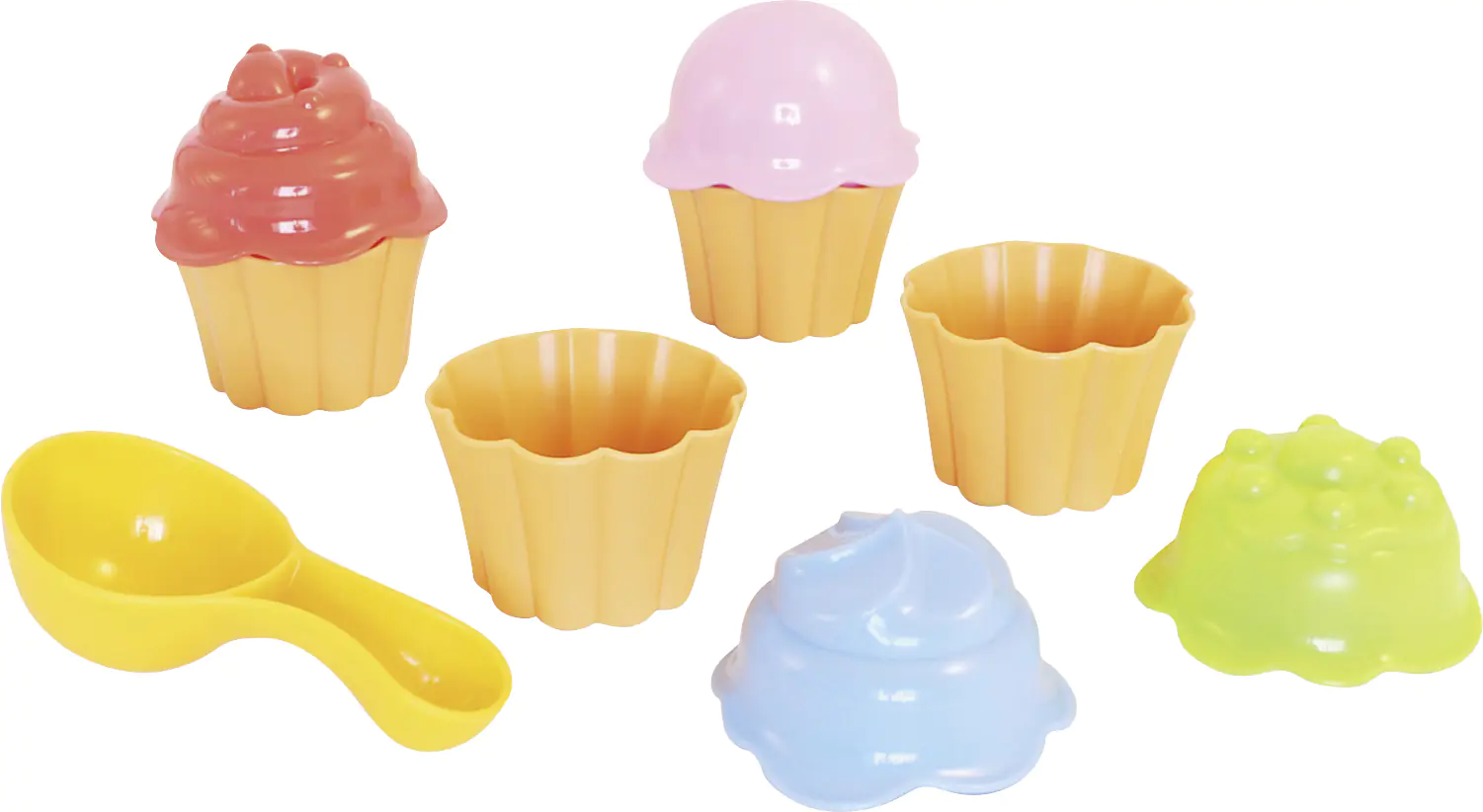 Adriatic Spielware Cupcakes bunt Adriatic Spielware Cupcakes bunt