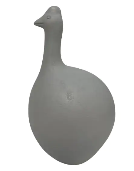 Dekofigur Huhn grau 62 x 32 x 35 cm