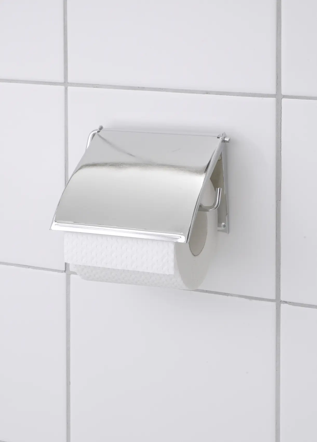 Wenko Papierrollenhalter Cover chrom