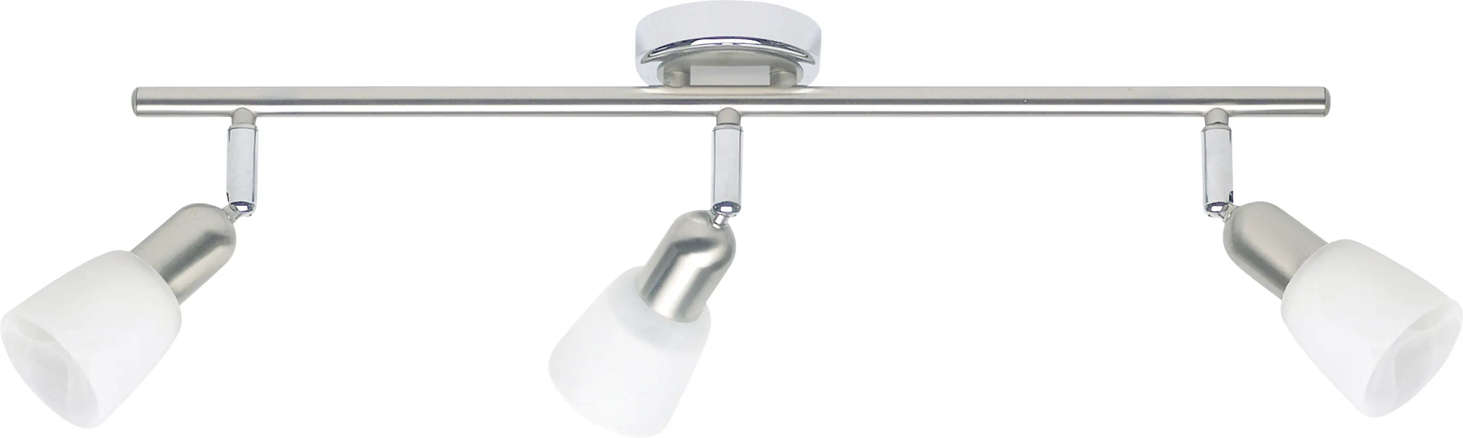 Brilliant 3er Spot Sofia eisen-chrom 57 x 10 cm E14, max. 3 x 40 W Brilliant 3er Spot Sofia eisen-chrom 57 x 10 cm E14, max. 3 x 40 W