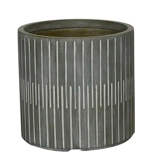 Mica Decorations Pflanztopf Oslo Topf Ø 31 x 30,5 cm grün