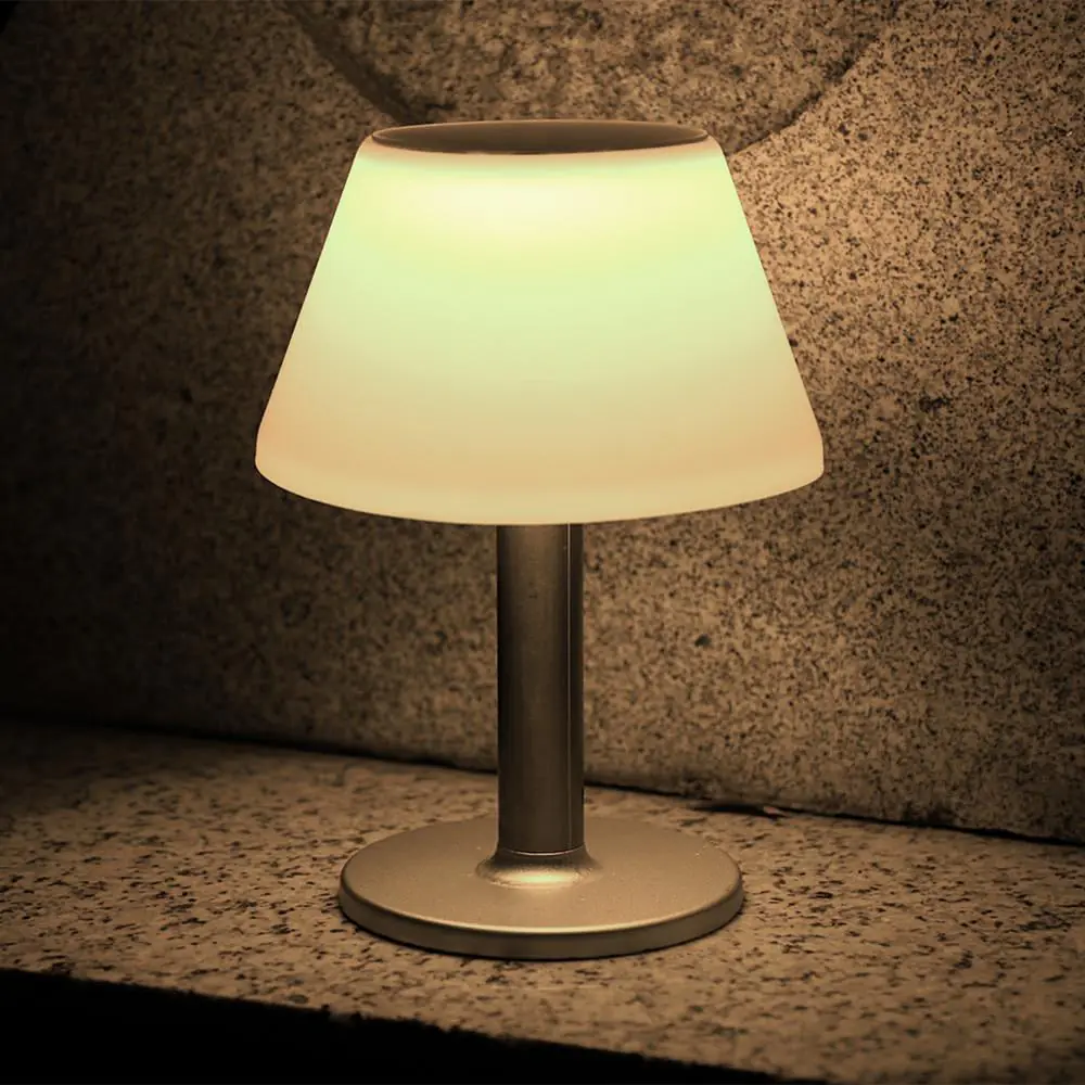 LED Tischleuchte Jolla gold-weiß 28 x 15 cm warmweiß dimmbar
