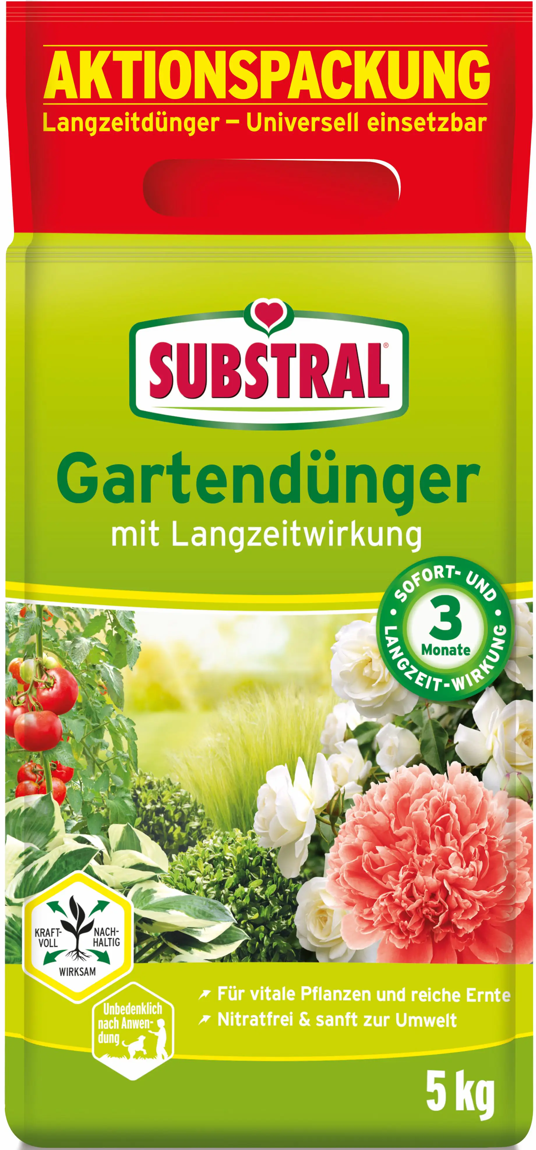 Substral Gartendünger mit Langzeitwirkung 5 kg