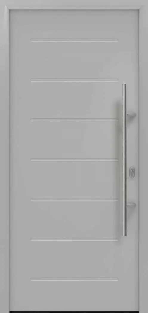 EcoStar Haustür ISOPRO IP 015 weißaluminium 110 x 210 cm EcoStar Haustür ISOPRO IP 015 weißaluminium 110 x 210 cm