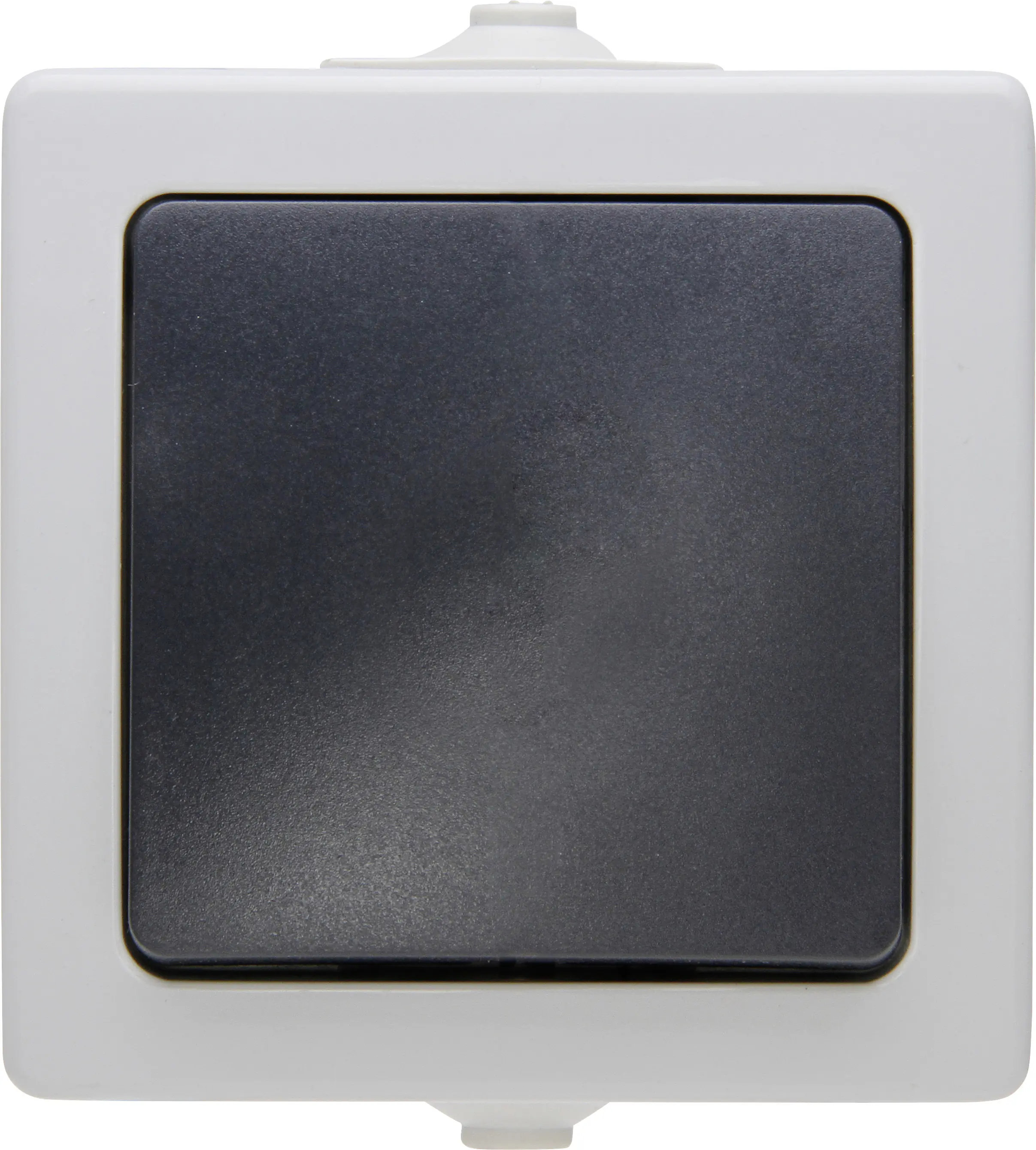 Kopp Feuchtraum Kreuzschalter Nautic, grau, 565756004