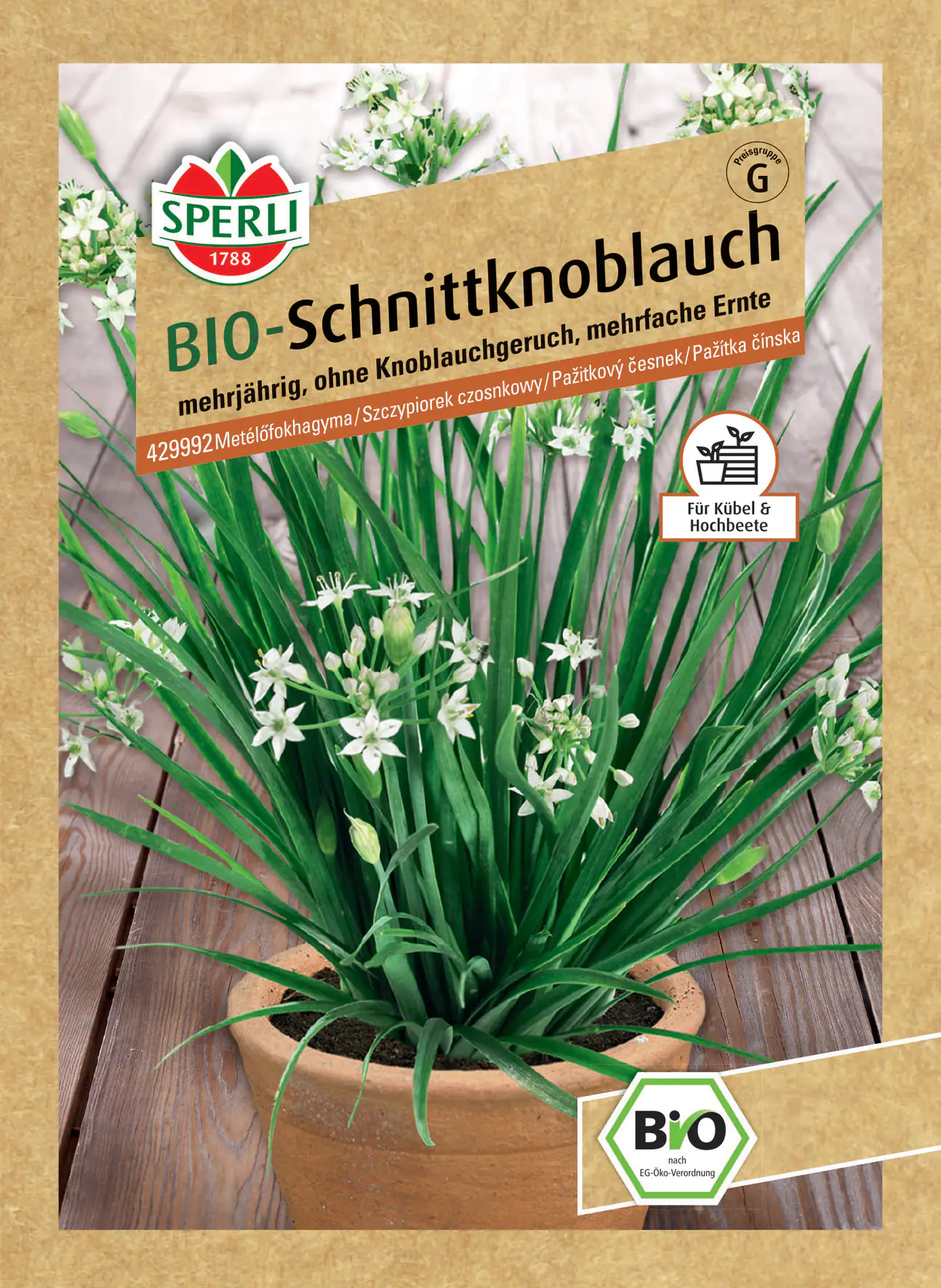 Sperli BIO Schnittknoblauch Sperli BIO Schnittknoblauch