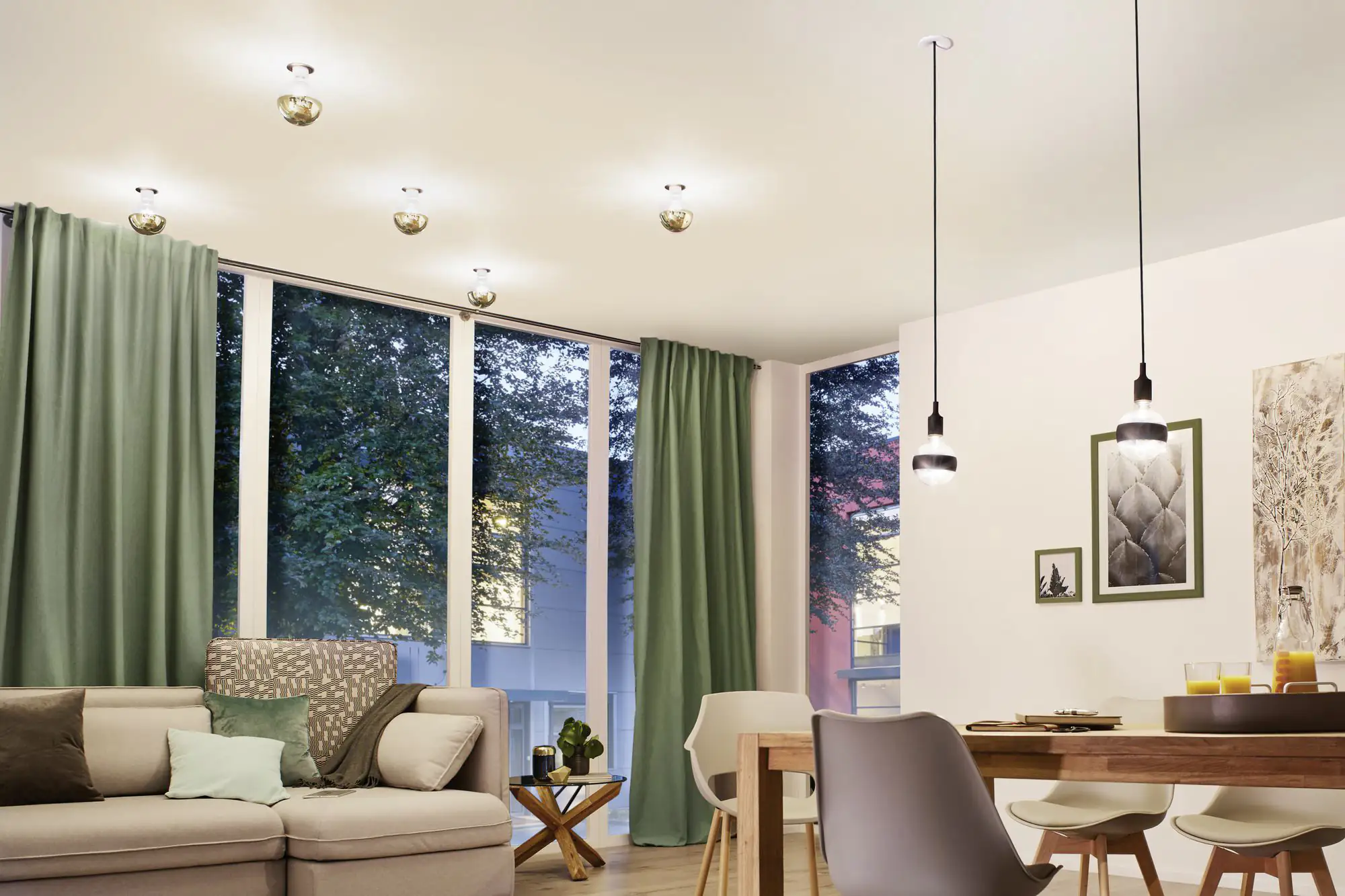 Paulmann LED Leuchtmittel Modern Classic Edition E27 G95 klar 6,5 W dimmbar