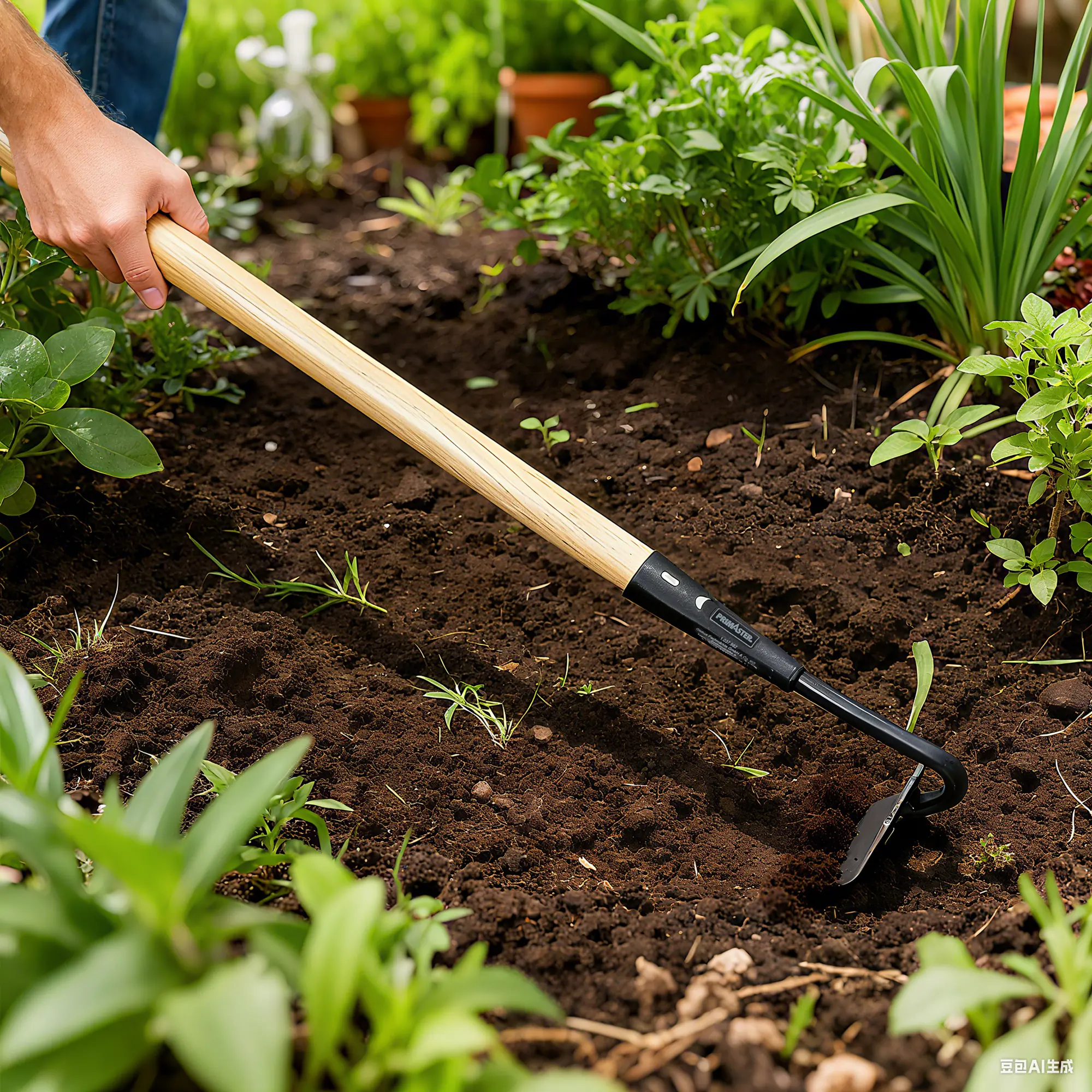 Primaster Rüben-Unkrauthacke 8 cm Arbeitsbreite schwarz