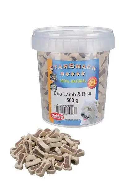 Nobby StarSnack Duo Lamb & Rice 500 g