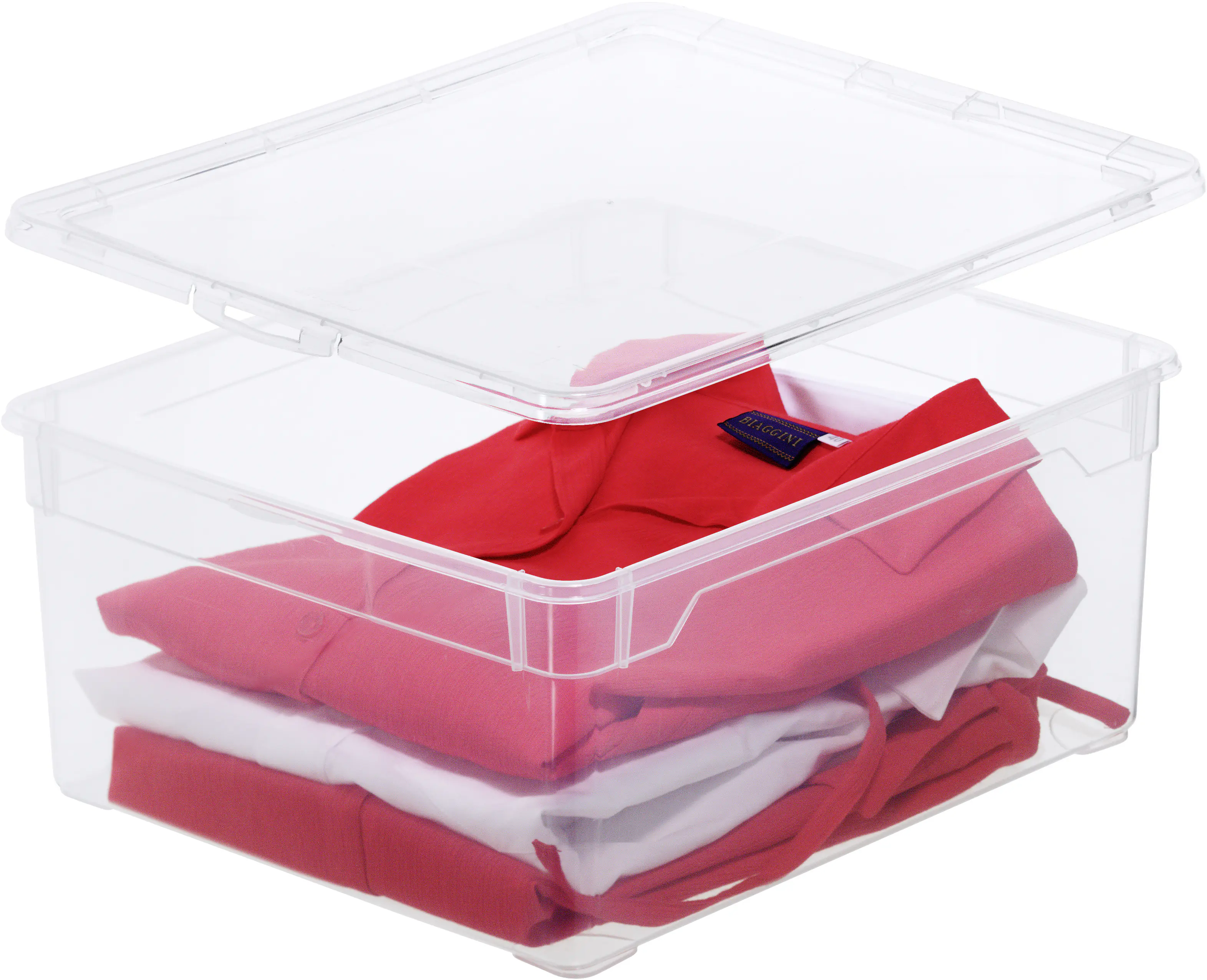 Rotho Aufbewahrungsbox Clear Sweater inkl. Deckel 18 L transparent Rotho Aufbewahrungsbox Clear Sweater inkl. Deckel 18 L transparent