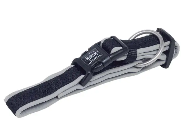 Nobby Halsband Mesh Preno grau