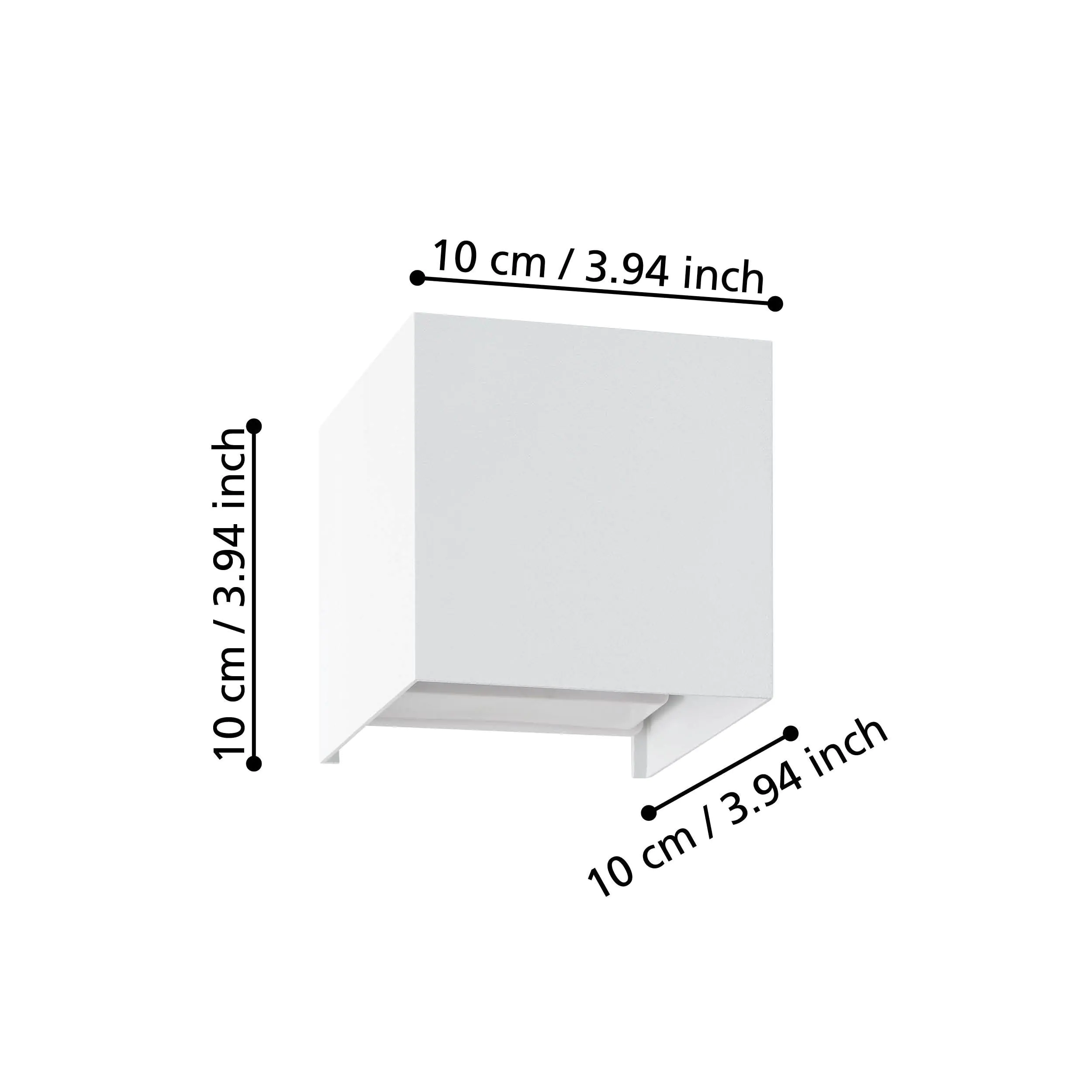 Eglo LED Wandleuchte Va lmonte 3W, 400 lm, 3000K, weiß