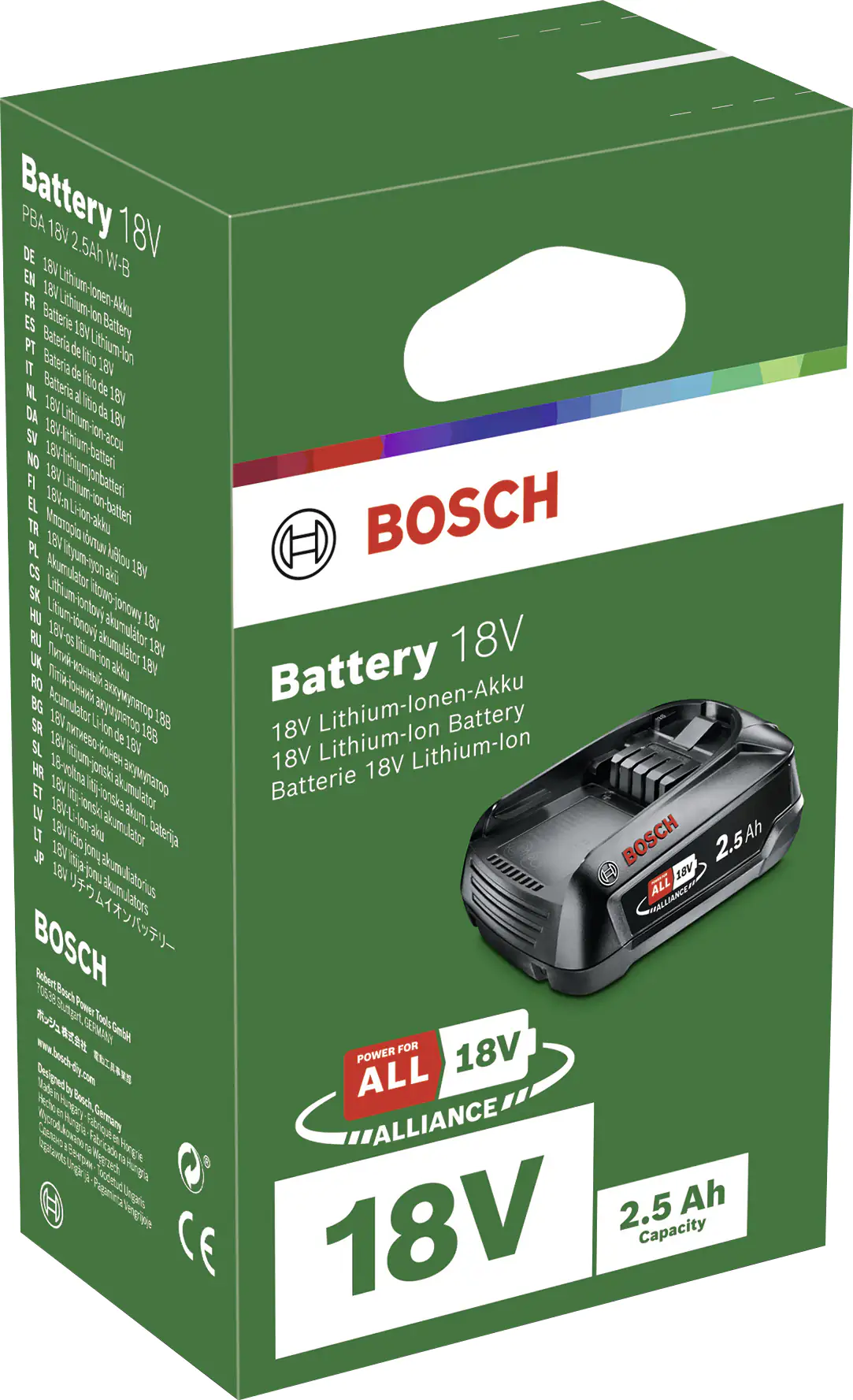 Bosch Akku 18 V 2,5 Ah Bosch Akku 18 V 2,5 Ah