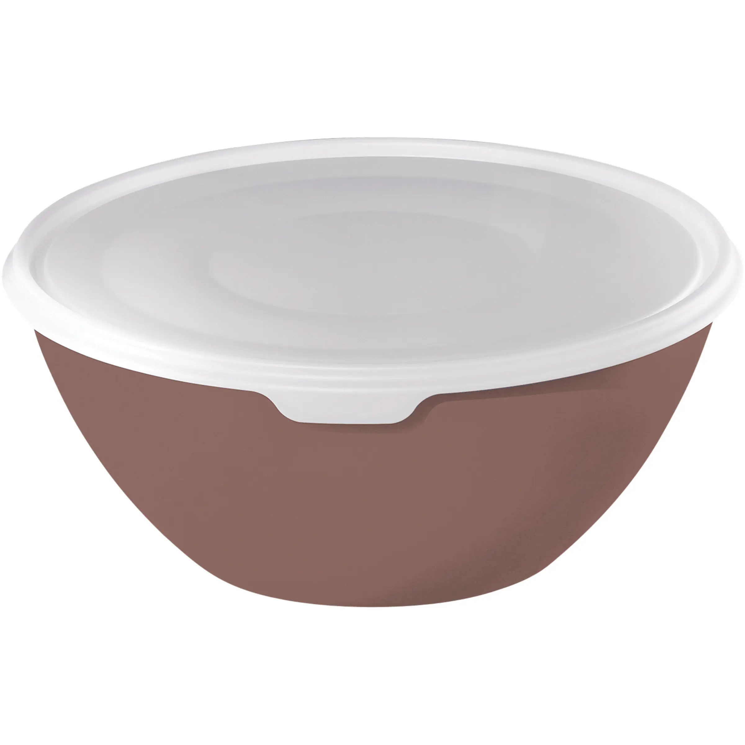 Rotho Schüssel + Deckel Caruba 8 L weinrot