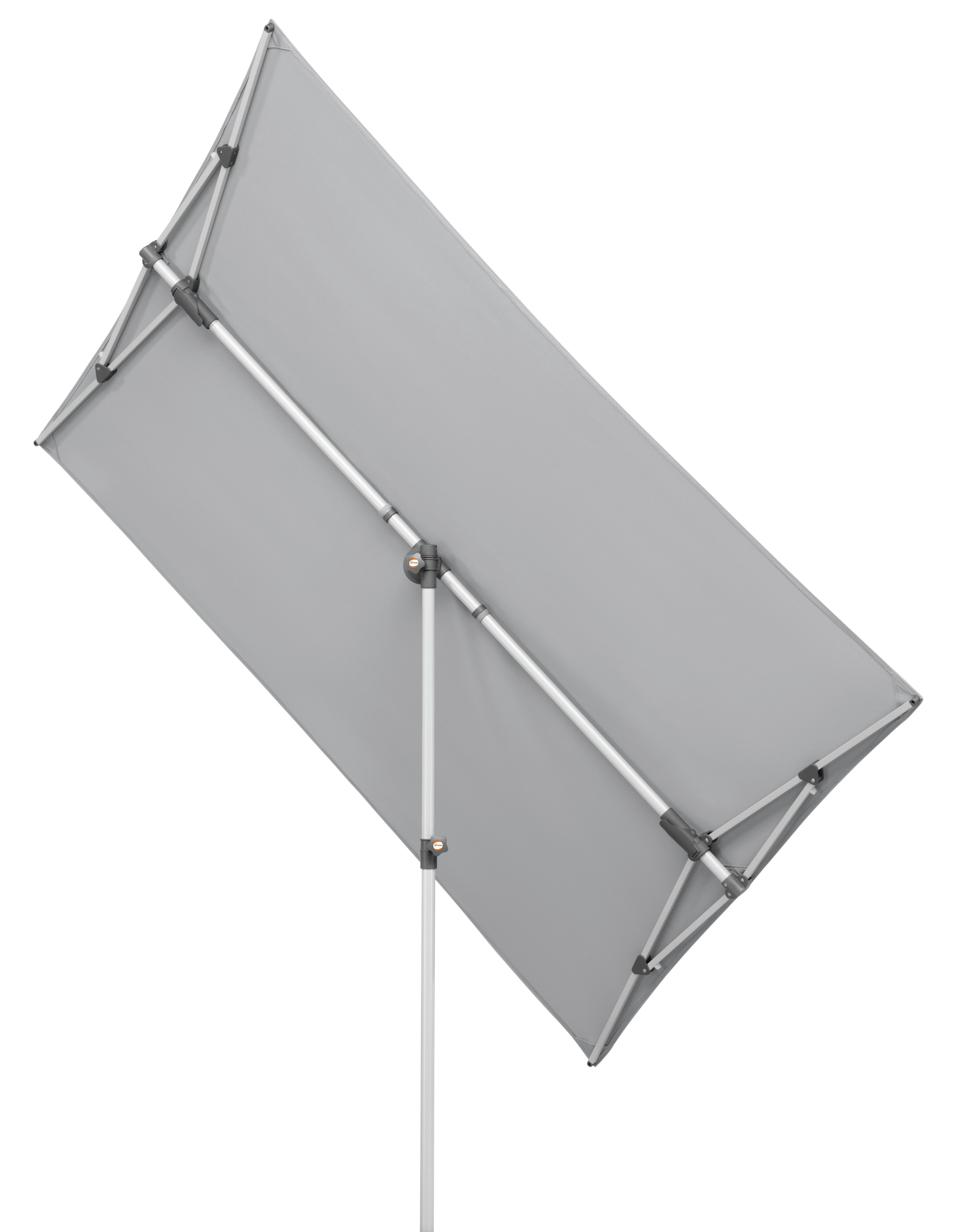 Schneider Sonnenschirm Novara silbergrau 190 x 140 cm inkl. Schutzhülle