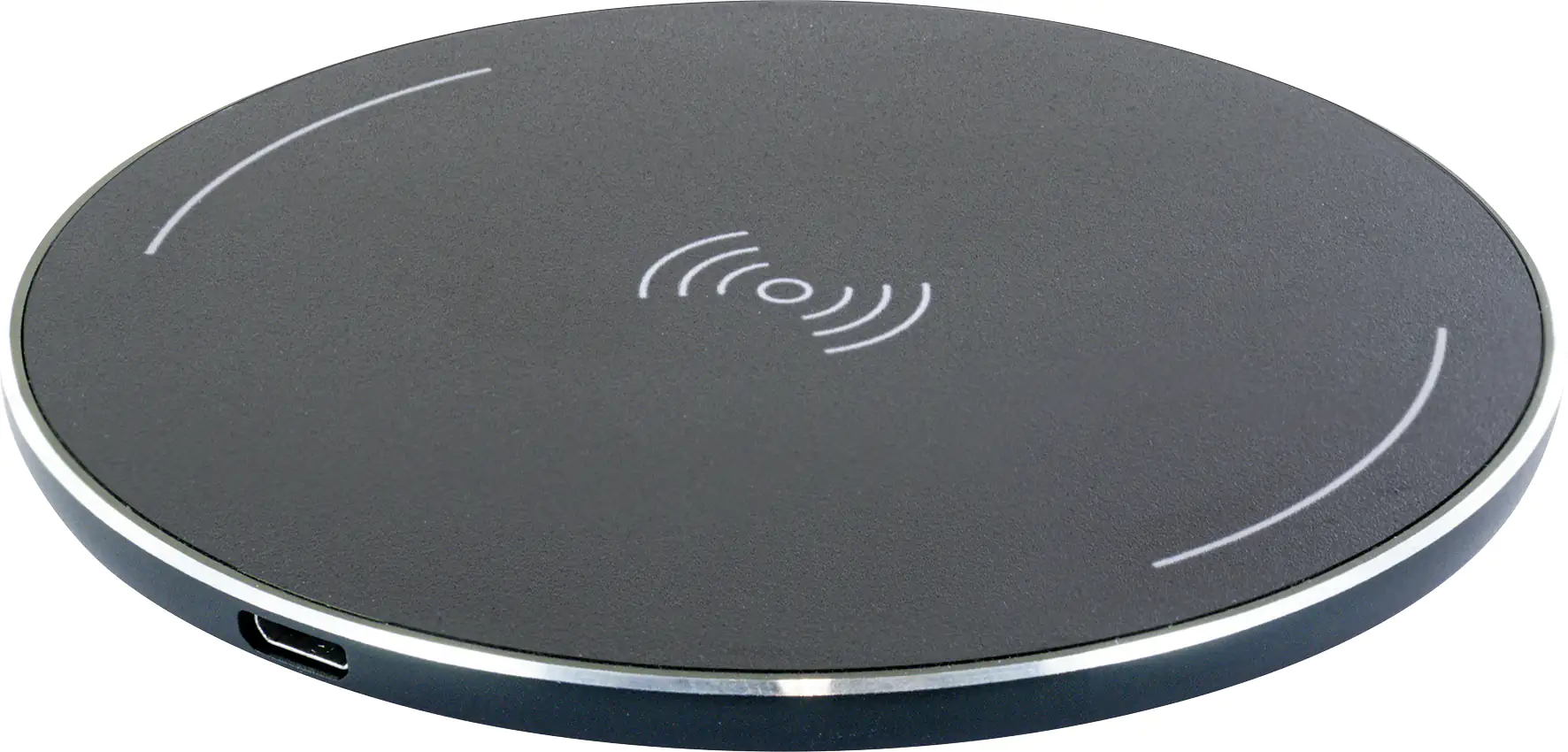 Schwaiger induktive QI Ladestation Universal 7,5 / 10 W, schwarz, Status LED