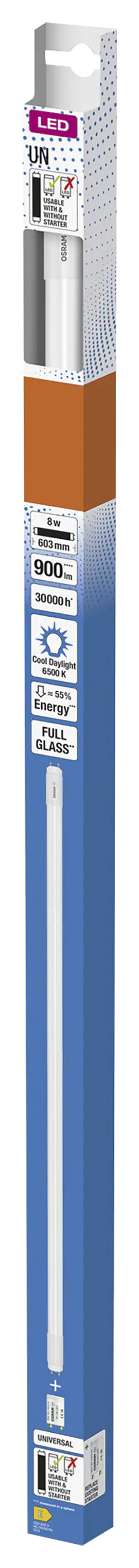 Osram LED Röhre T8 60 cm G13 8 W kaltweiß