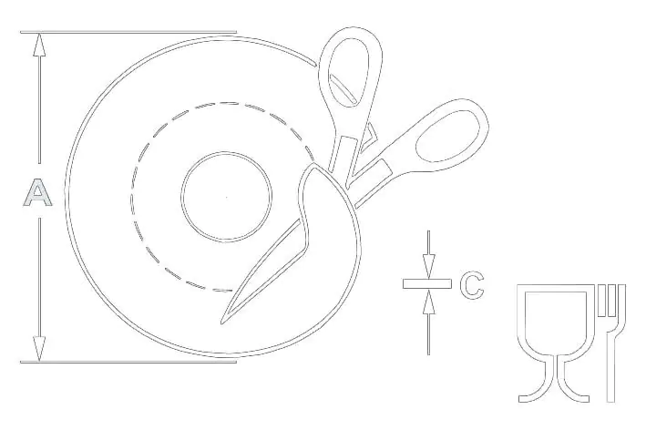 Cornat Gummi-Dichtungsscheibe rund Ø 10 cm