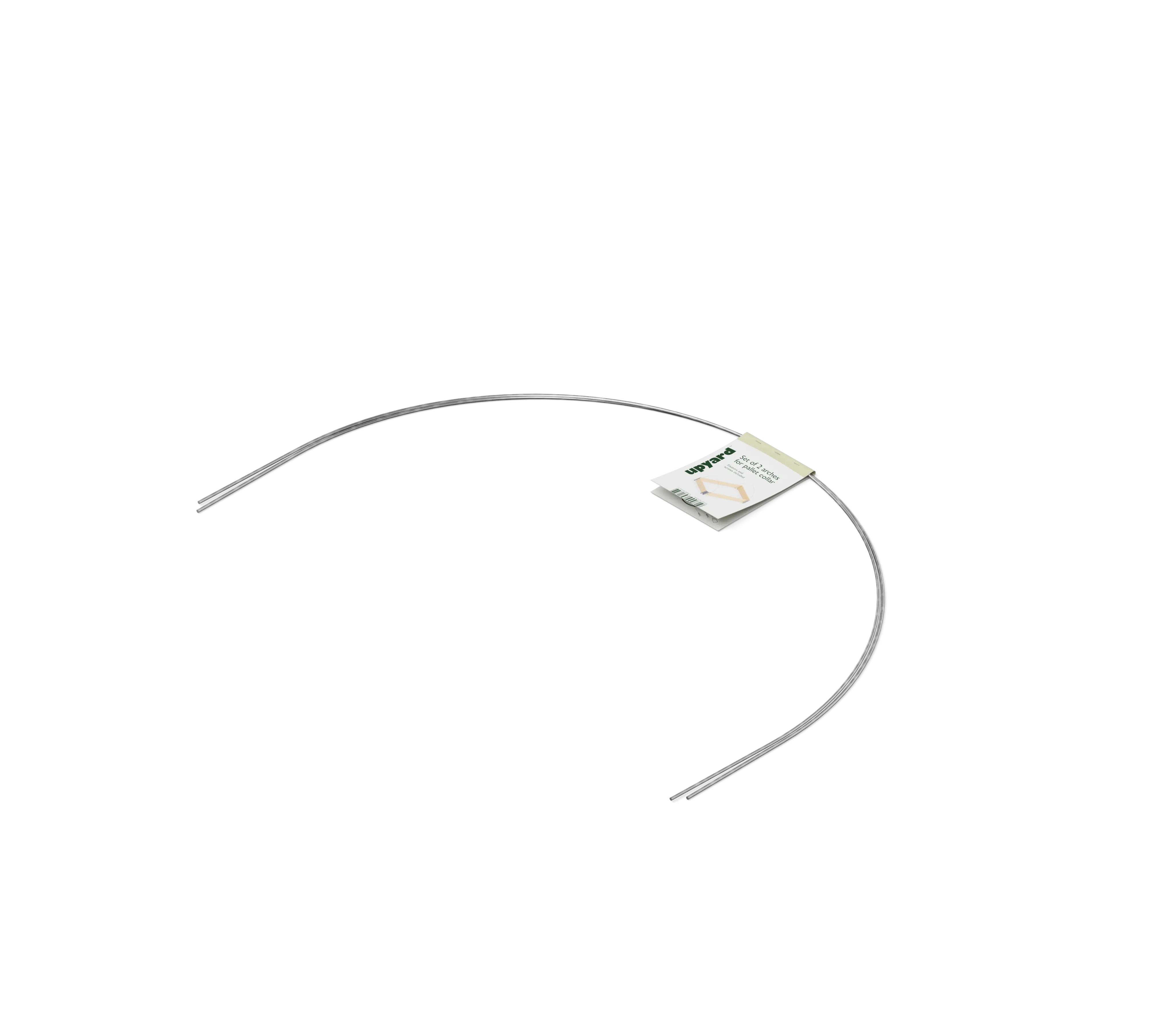 Upyard 2 Bögen für Vlies, mit Befestigungselementen