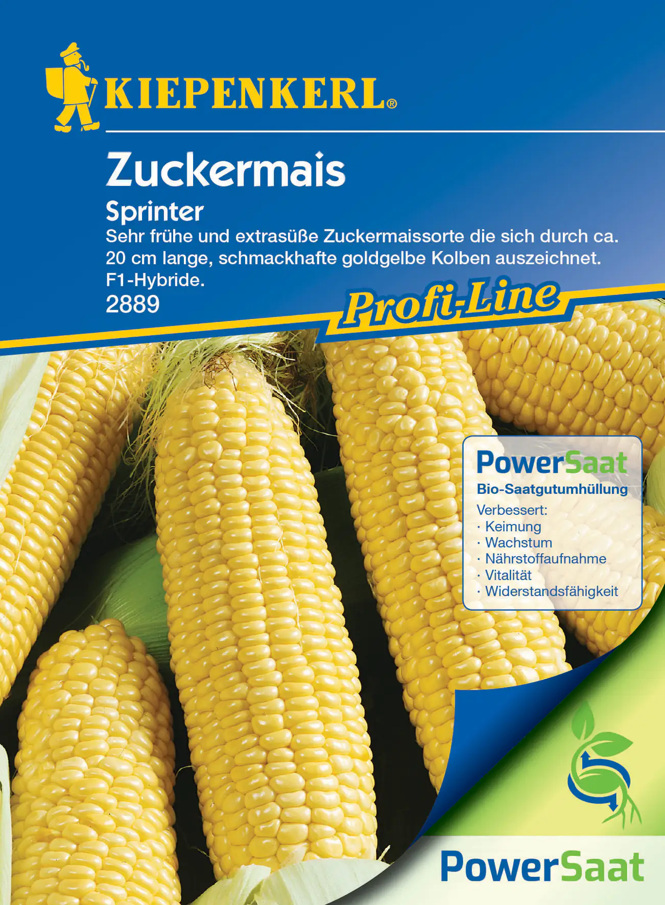 Kiepenkerl Mais Zuckermais Sprinter F1 PowerSaat