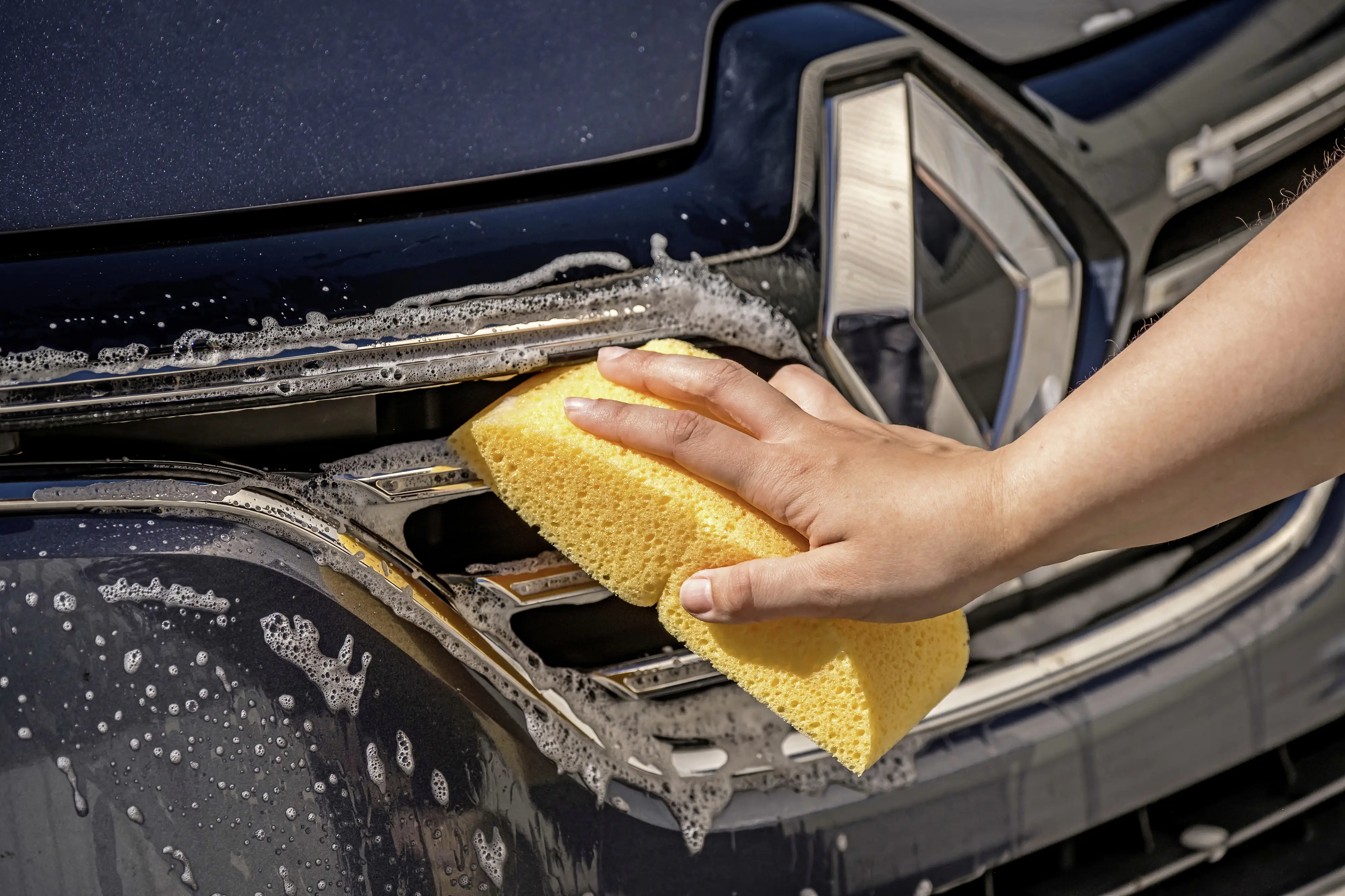 APA Autoschwamm Softclean halbrund 20x8,5x5cm