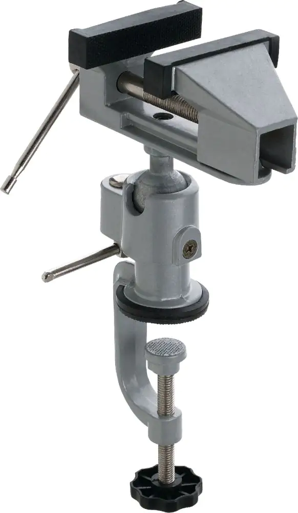 Connex Gelenk-Schraubstock 50 mm inkl. Bohr- und Maschinenhalterung