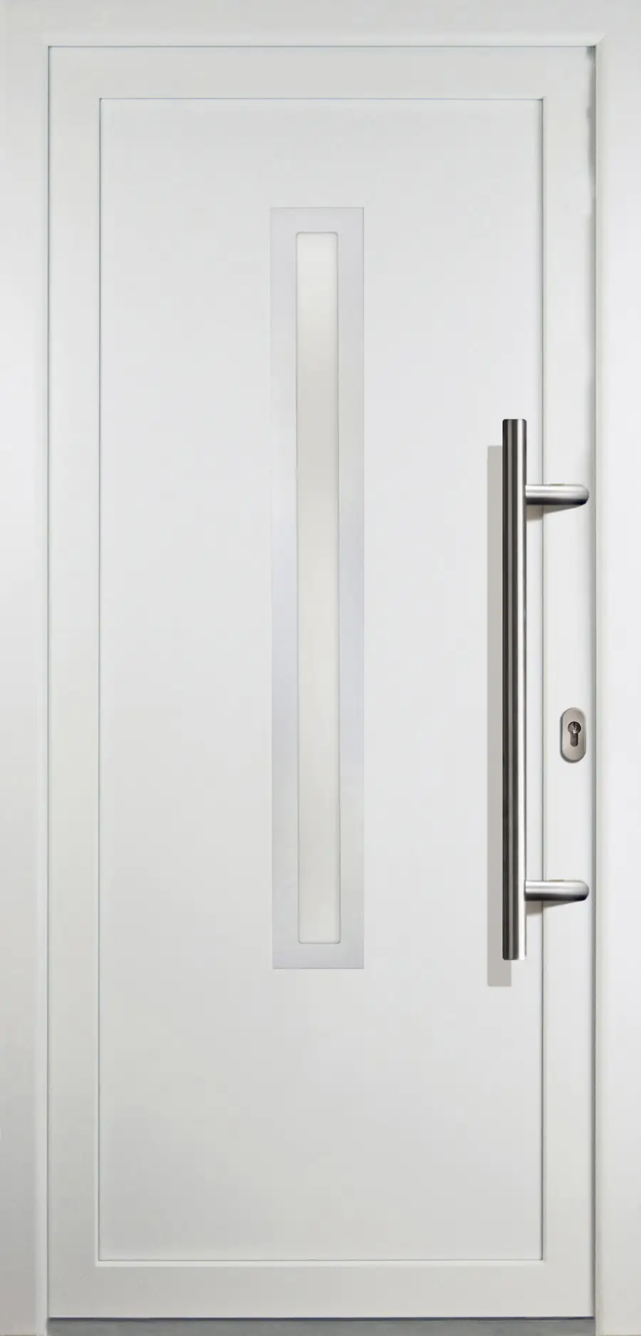 Meeth Haustür Signum PVC Modell 70 108 x 208 cm, DIN rechts, weiß