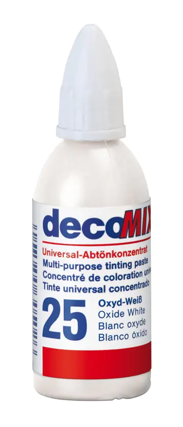 Decotric Abtönkonzentrat 20 ml weiß Decotric Abtönkonzentrat 20 ml weiß