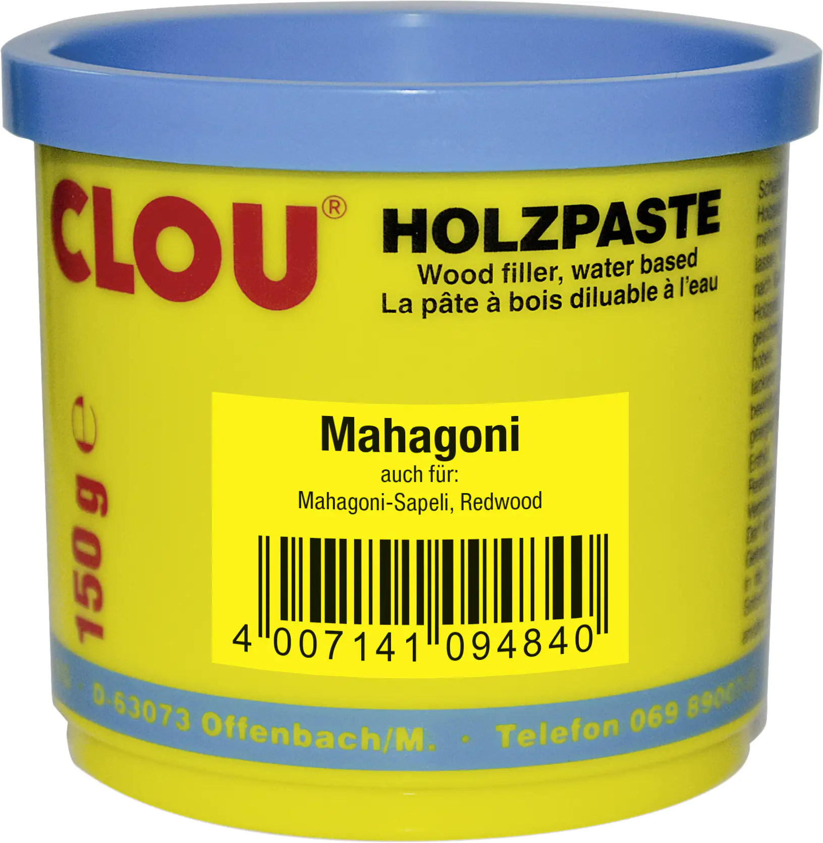 Clou Holzpaste 150 g mahagoni